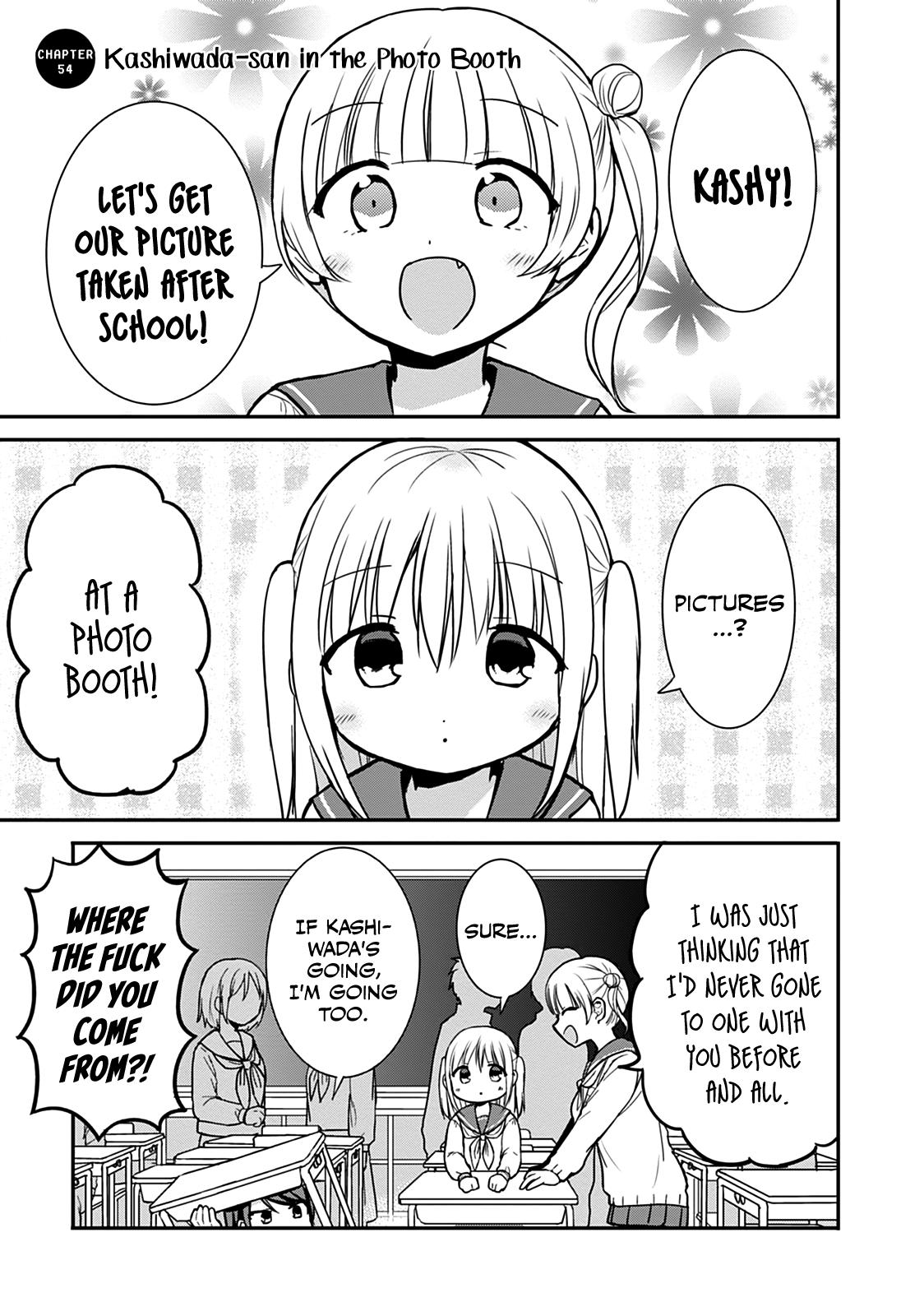 Kao ni Denai Kashiwada-san to Kao ni Deru Oota-kun Chap 54 - Next Chap 55