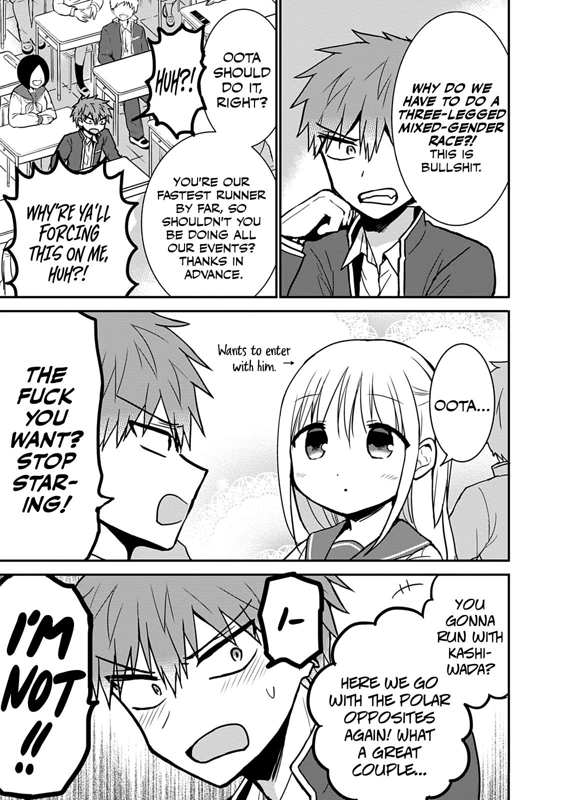 Kao ni Denai Kashiwada-san to Kao ni Deru Oota-kun Chap 56 - Next Chap 57