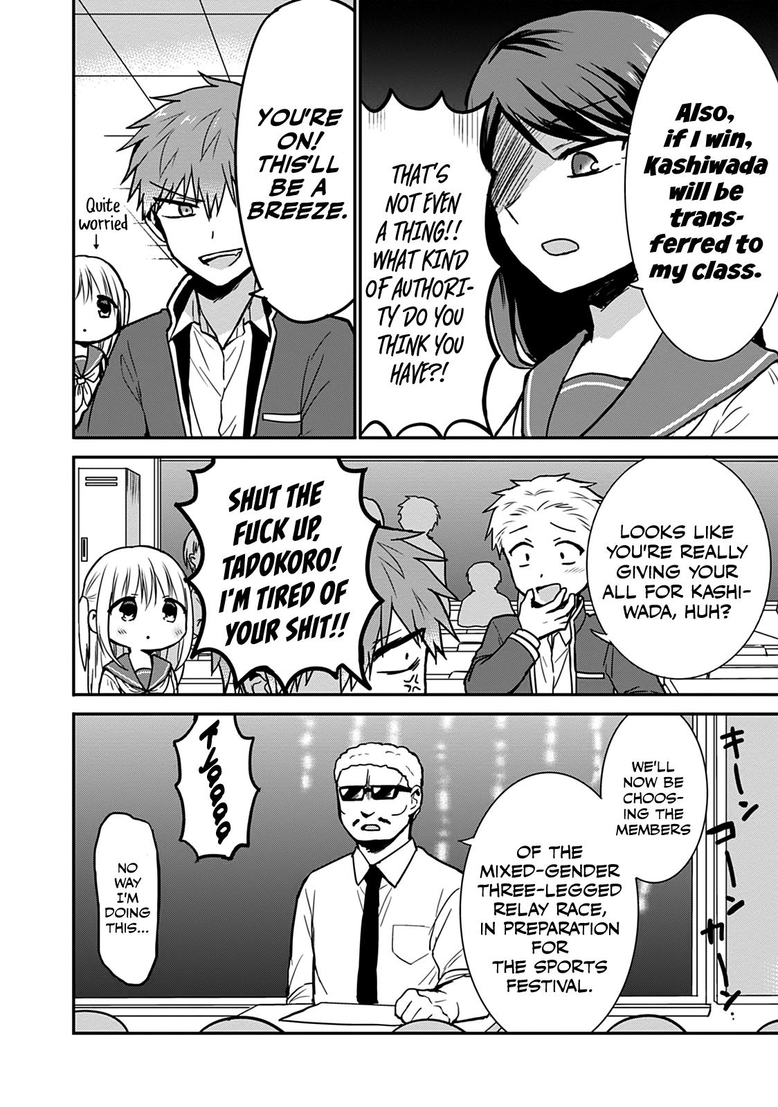 Kao ni Denai Kashiwada-san to Kao ni Deru Oota-kun Chap 56 - Next Chap 57