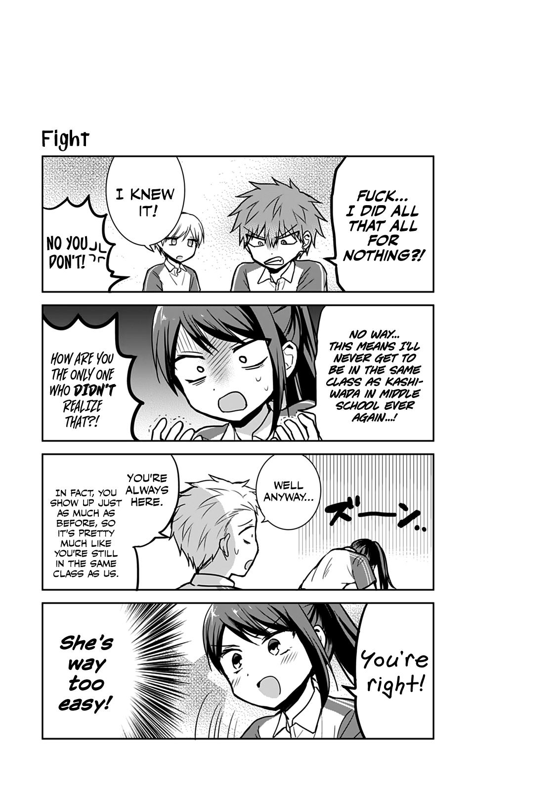 Kao ni Denai Kashiwada-san to Kao ni Deru Oota-kun Chap 59 - Next Chap 60