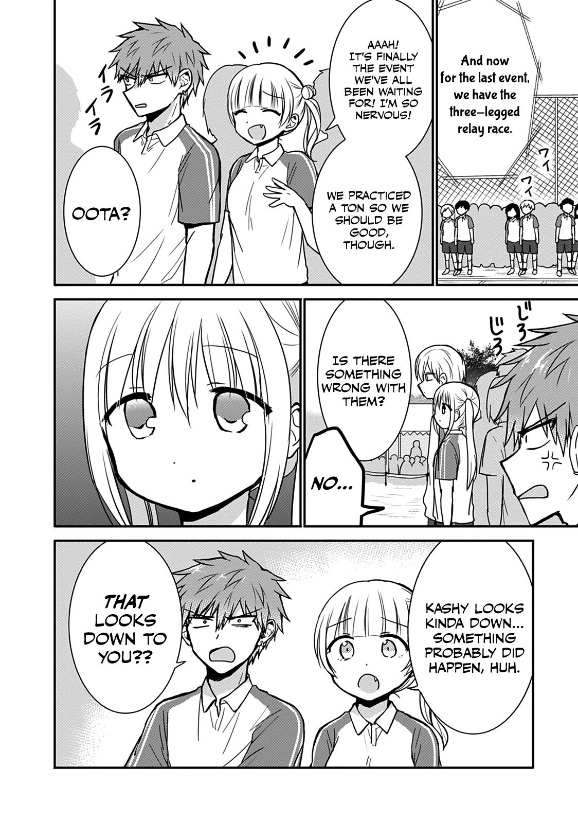 Kao ni Denai Kashiwada-san to Kao ni Deru Oota-kun Chap 59 - Next Chap 60
