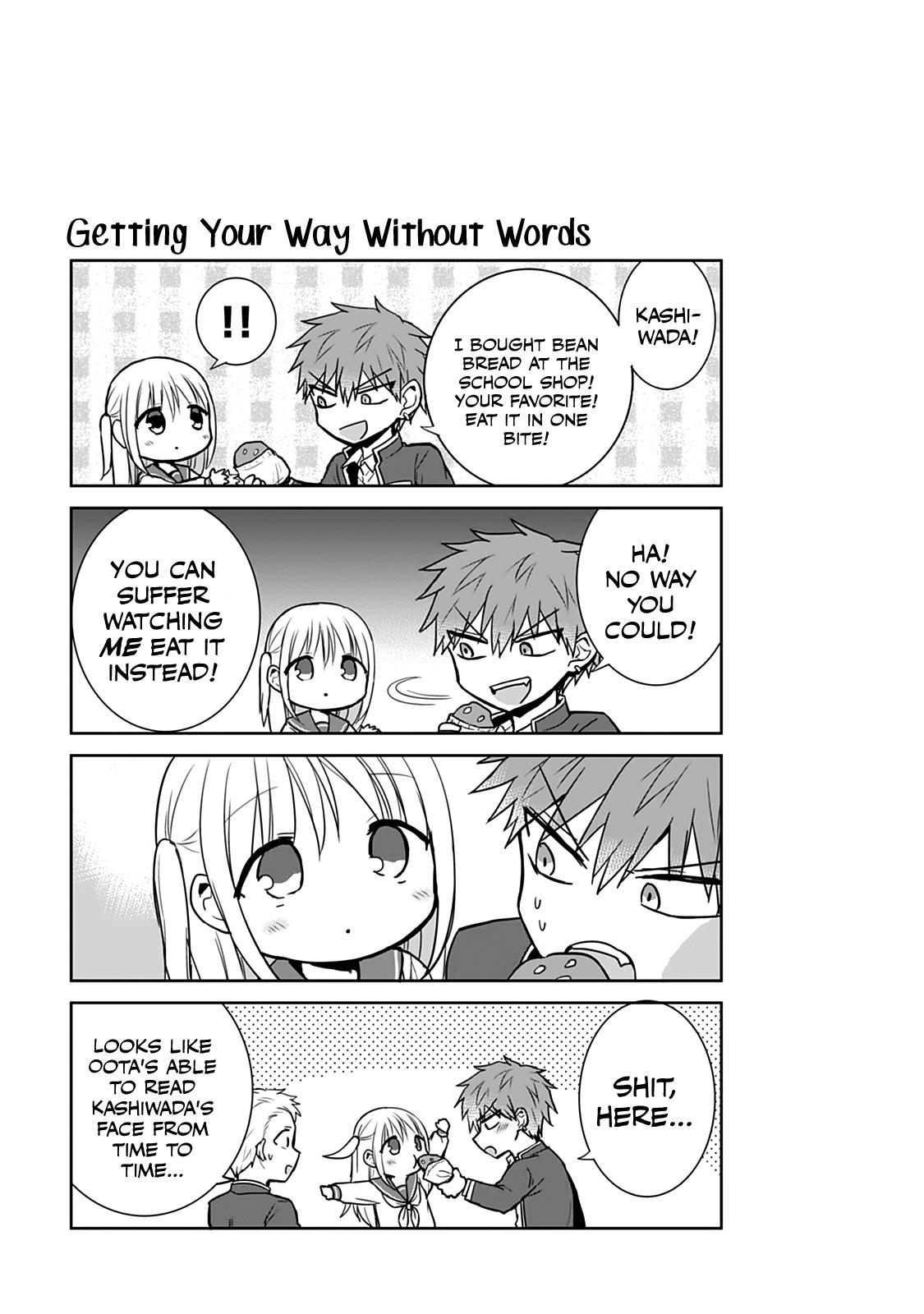 Kao ni Denai Kashiwada-san to Kao ni Deru Oota-kun Chap 51 - Next Chap 52