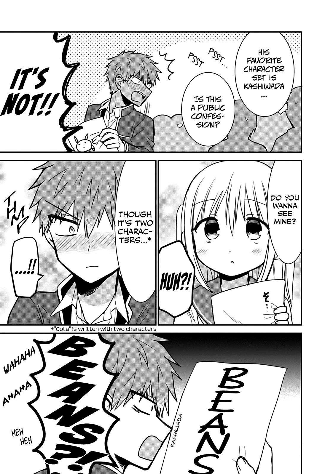 Kao ni Denai Kashiwada-san to Kao ni Deru Oota-kun Chap 52 - Next Chap 53