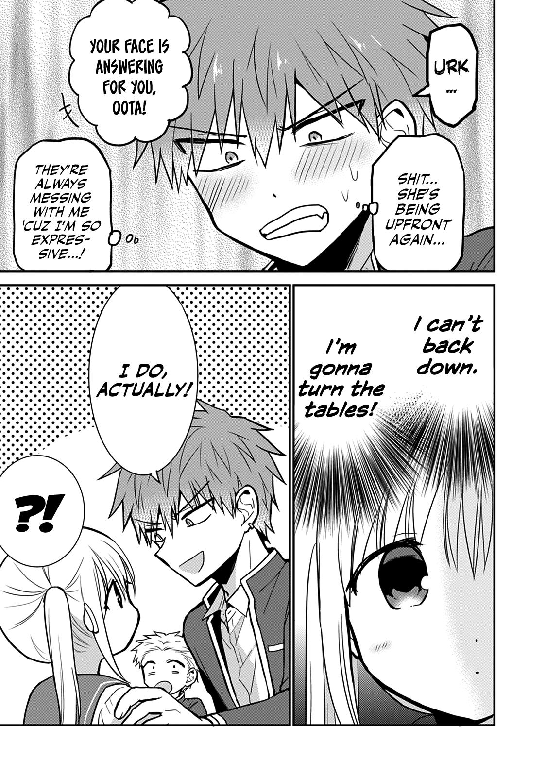 Kao ni Denai Kashiwada-san to Kao ni Deru Oota-kun Chap 60 - Next Chap 61
