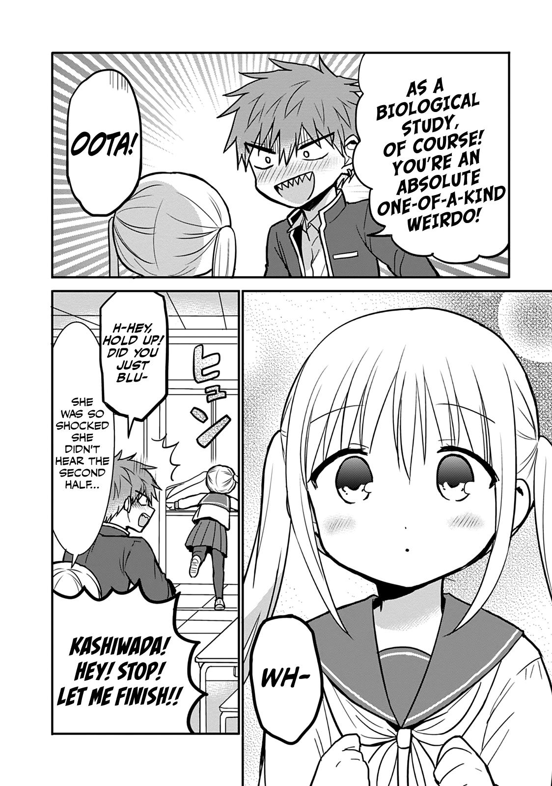 Kao ni Denai Kashiwada-san to Kao ni Deru Oota-kun Chap 60 - Next Chap 61