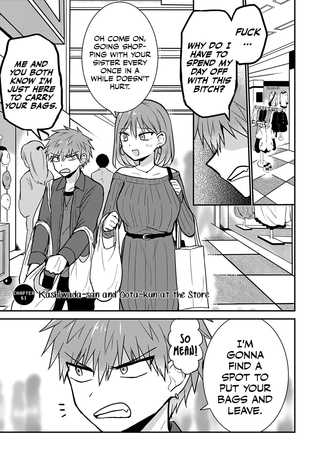 Kao ni Denai Kashiwada-san to Kao ni Deru Oota-kun Chap 61 - Next Chap 62