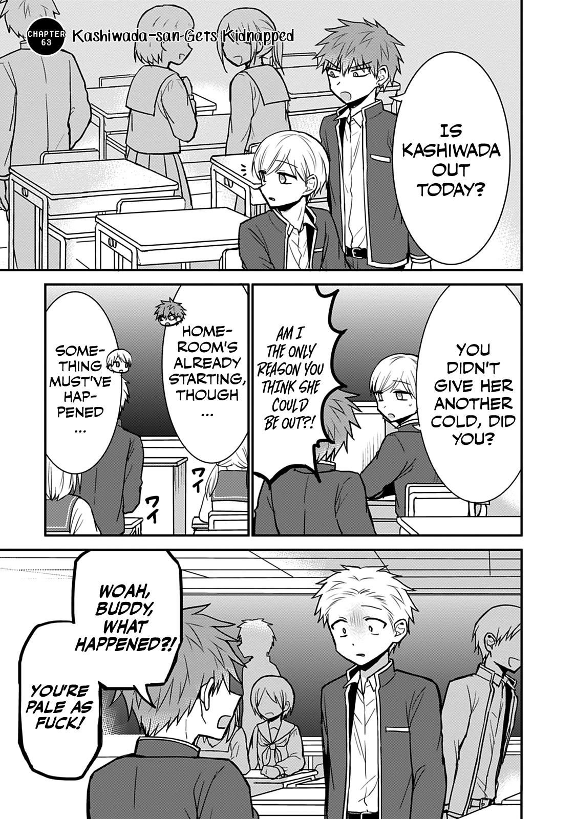 Kao ni Denai Kashiwada-san to Kao ni Deru Oota-kun Chap 63 - Next Chap 64