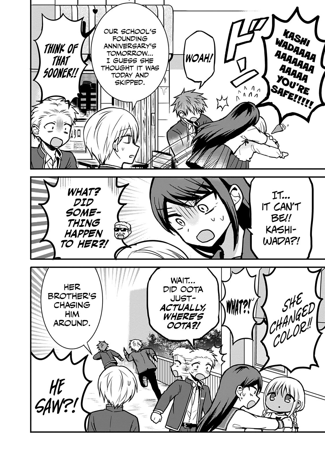 Kao ni Denai Kashiwada-san to Kao ni Deru Oota-kun Chap 63 - Next Chap 64