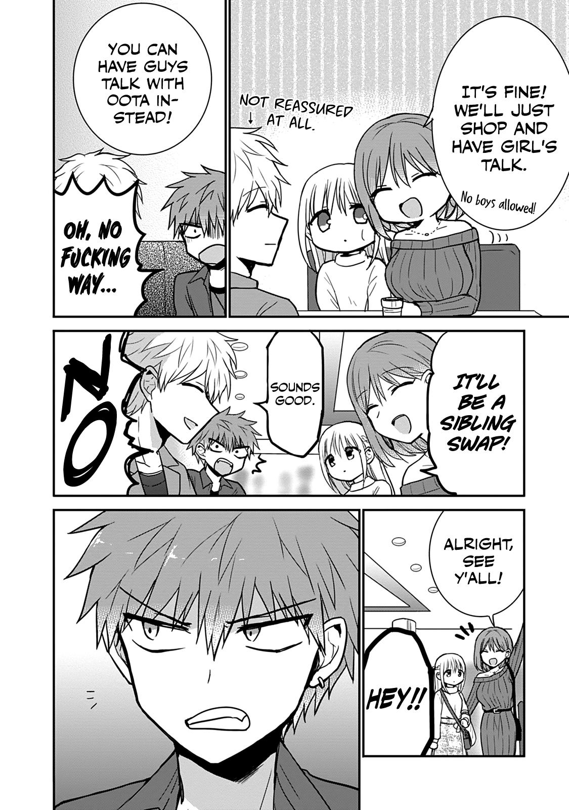 Kao ni Denai Kashiwada-san to Kao ni Deru Oota-kun Chap 63.5 - Next Chap 64.5