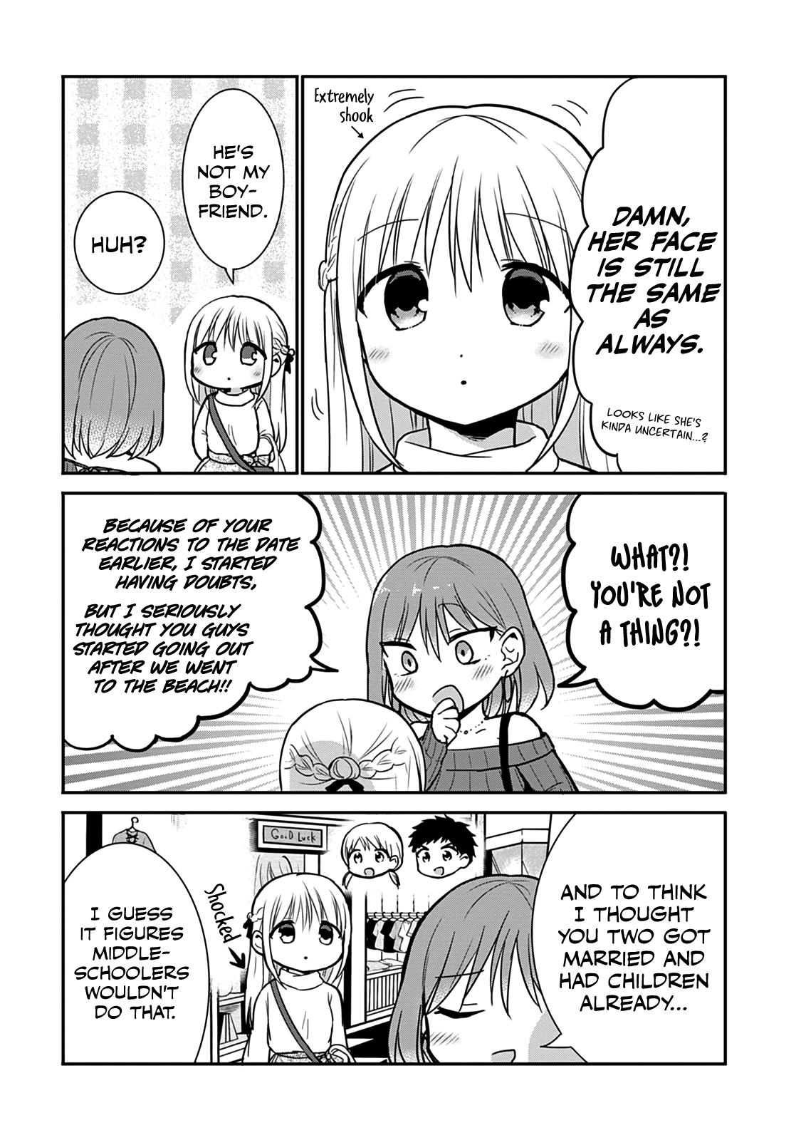 Kao ni Denai Kashiwada-san to Kao ni Deru Oota-kun Chap 63.5 - Next Chap 64.5