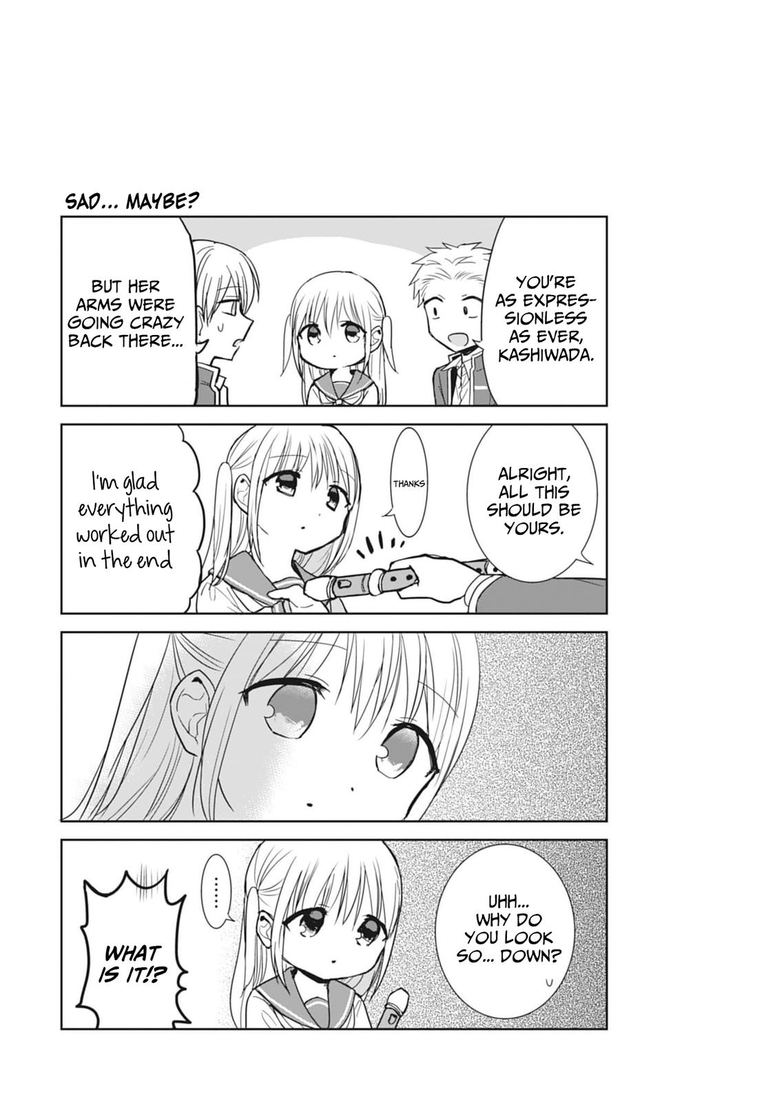 Kao ni Denai Kashiwada-san to Kao ni Deru Oota-kun Chap 77 - Next Chap 78