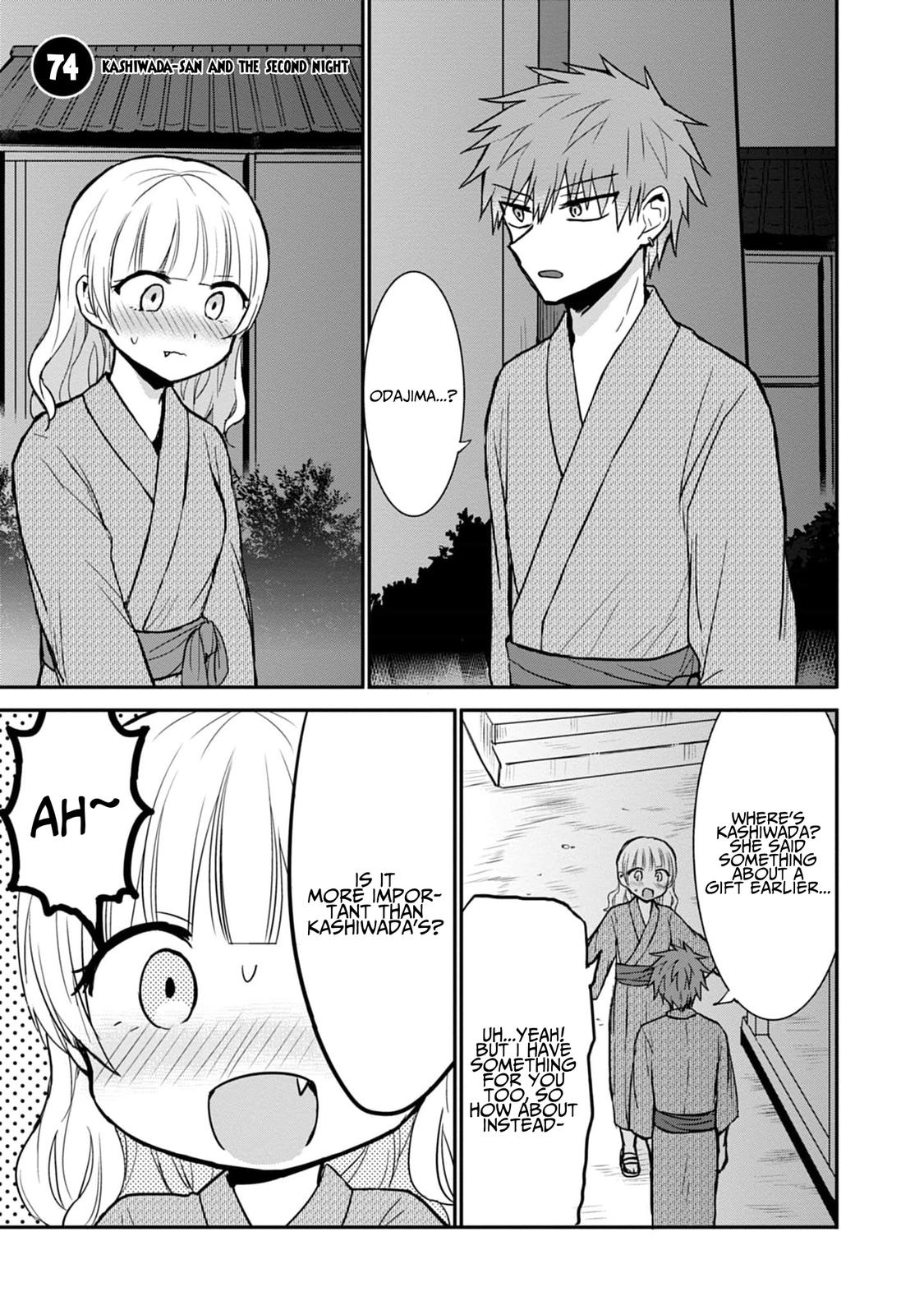 Kao ni Denai Kashiwada-san to Kao ni Deru Oota-kun Chap 74 - Next Chap 75