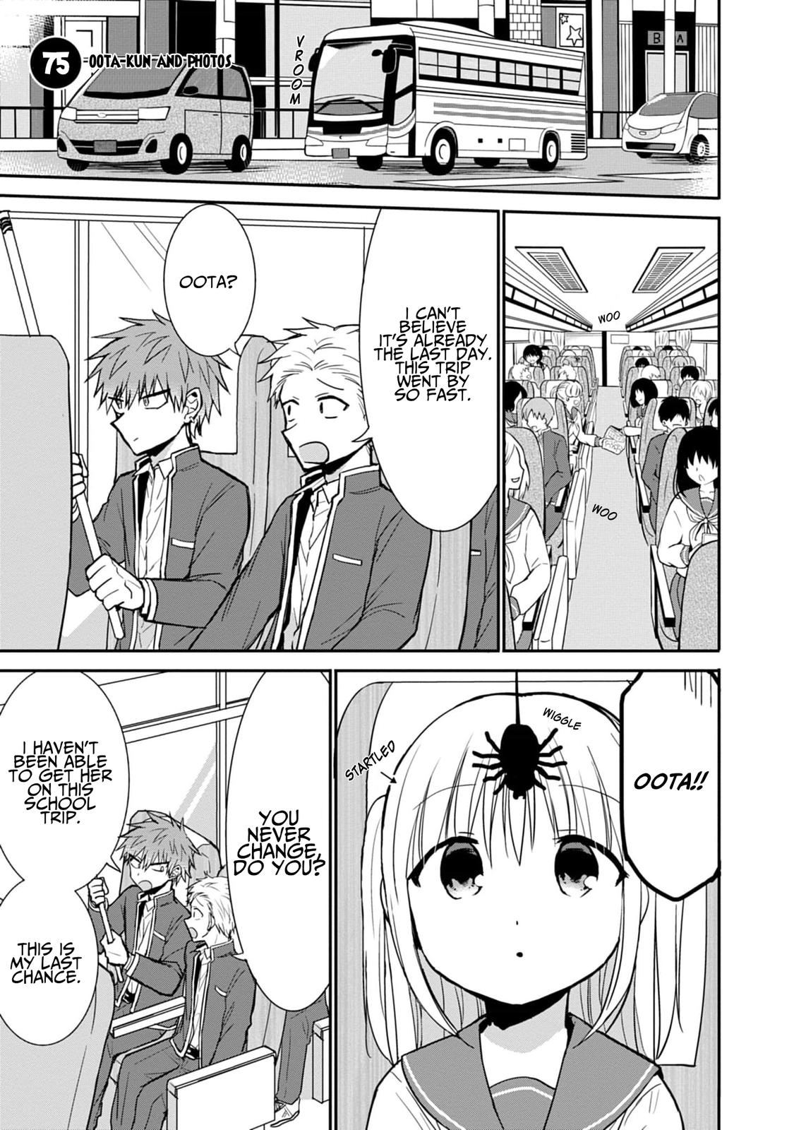 Kao ni Denai Kashiwada-san to Kao ni Deru Oota-kun Chap 75 - Next Chap 76