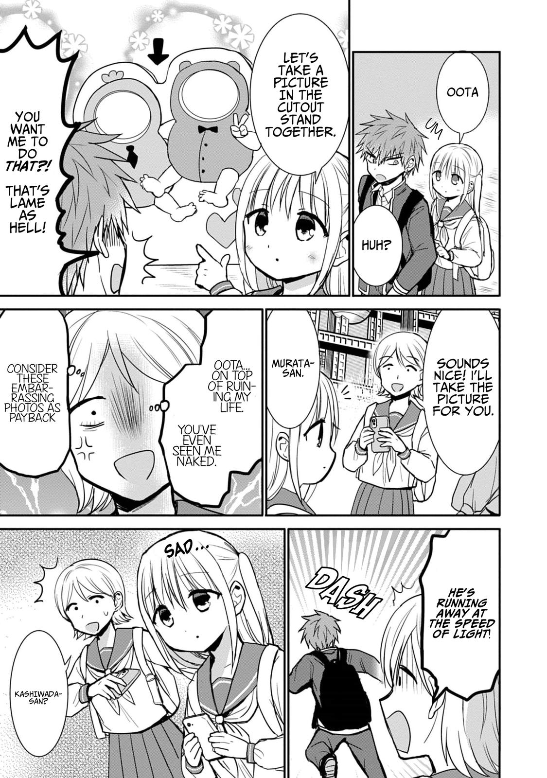 Kao ni Denai Kashiwada-san to Kao ni Deru Oota-kun Chap 75 - Next Chap 76