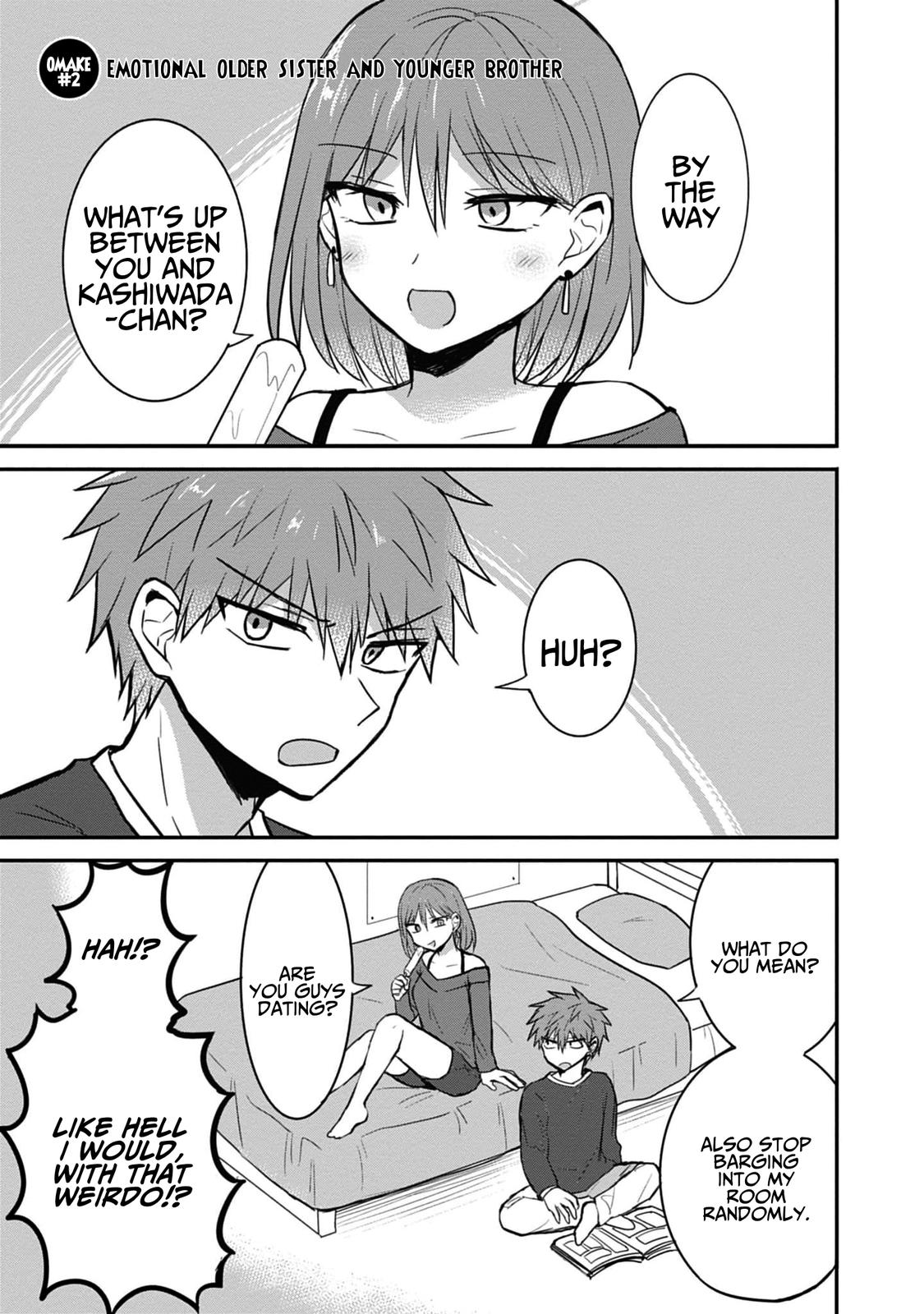 Kao ni Denai Kashiwada-san to Kao ni Deru Oota-kun Chap 75.5 - Next Chap 76.5