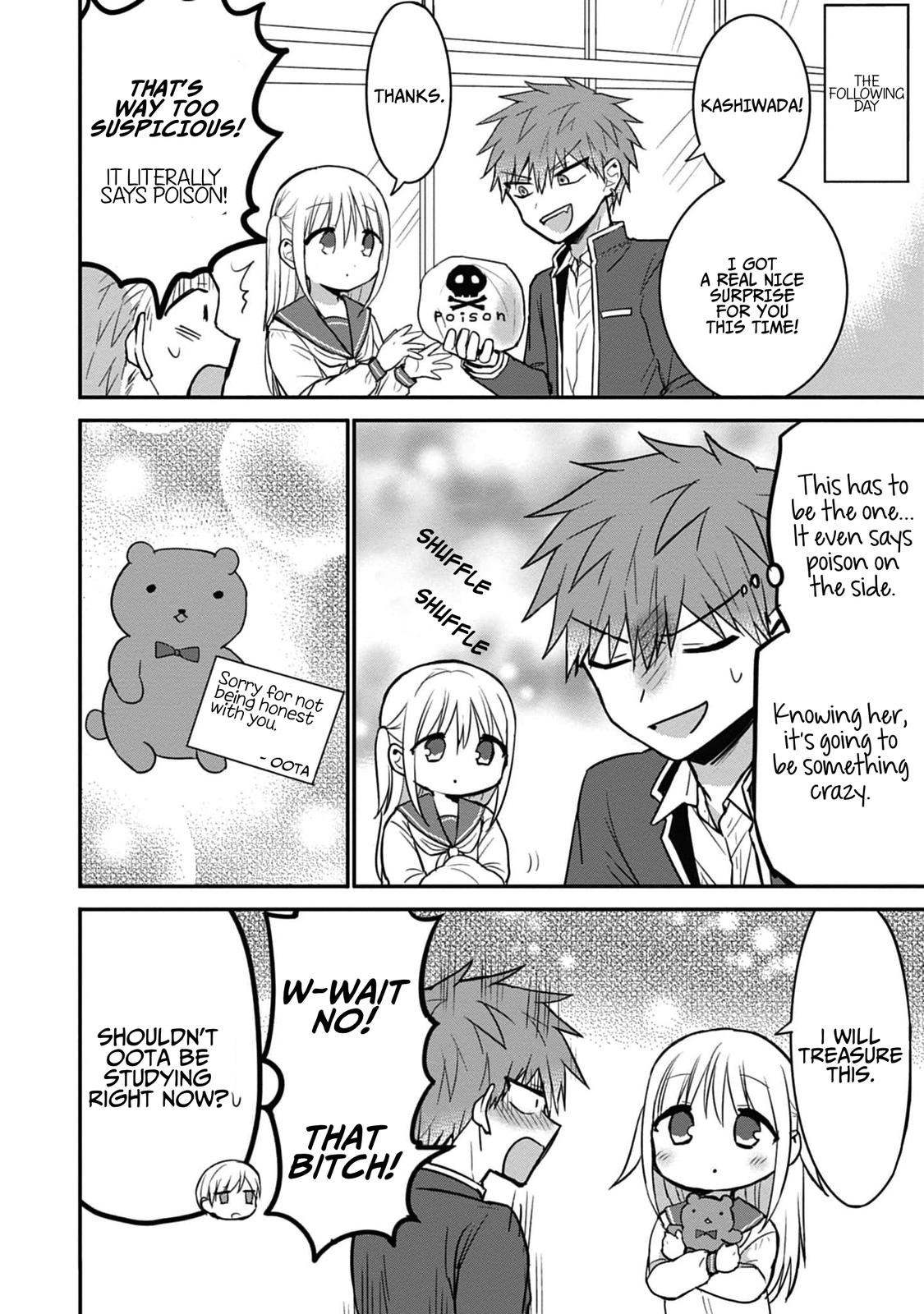 Kao ni Denai Kashiwada-san to Kao ni Deru Oota-kun Chap 75.5 - Next Chap 76.5