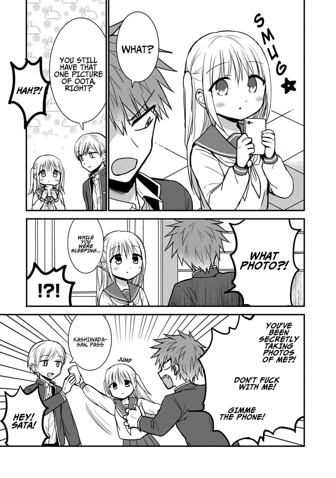 Kao ni Denai Kashiwada-san to Kao ni Deru Oota-kun Chap 75.5 - Next Chap 76.5