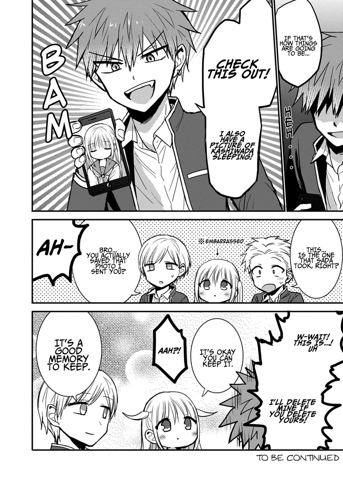 Kao ni Denai Kashiwada-san to Kao ni Deru Oota-kun Chap 75.5 - Next Chap 76.5