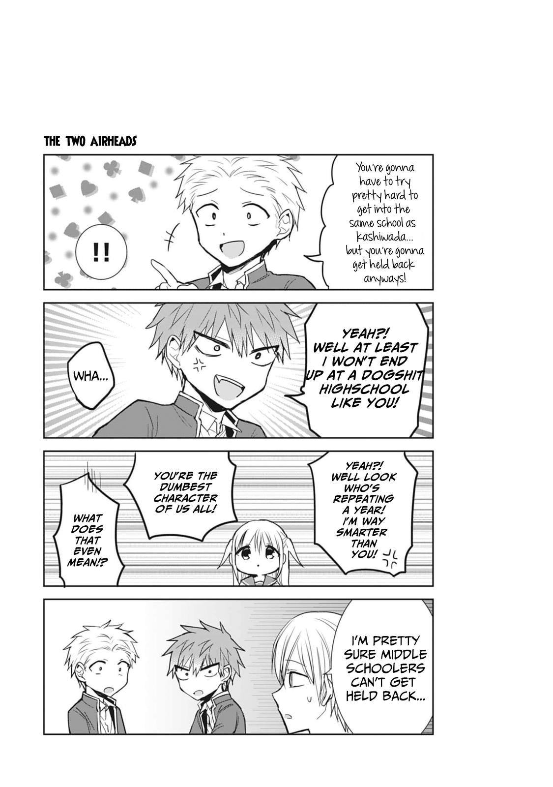 Kao ni Denai Kashiwada-san to Kao ni Deru Oota-kun Chap 76 - Next Chap 77