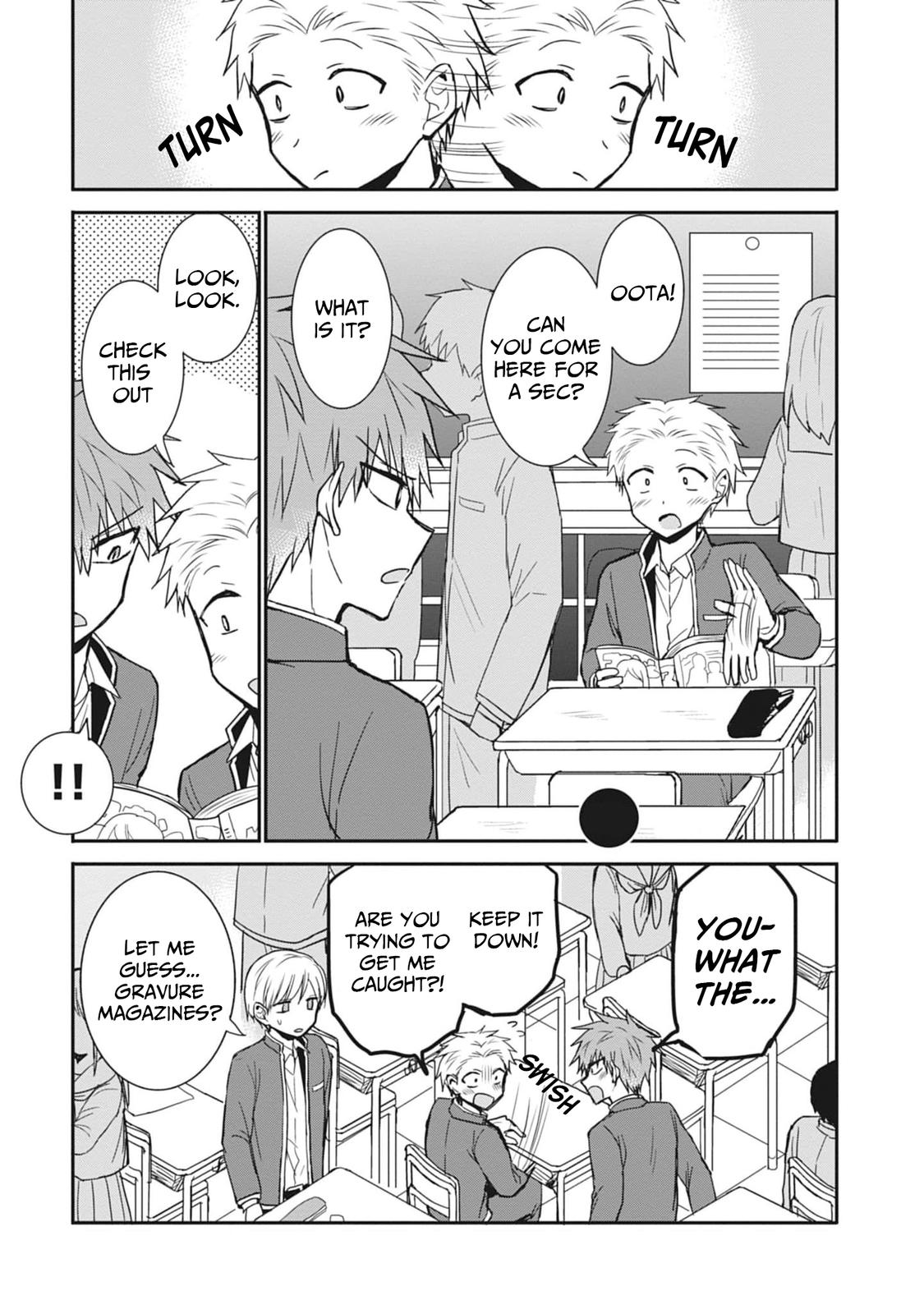 Kao ni Denai Kashiwada-san to Kao ni Deru Oota-kun Chap 78 - Next Chap 79