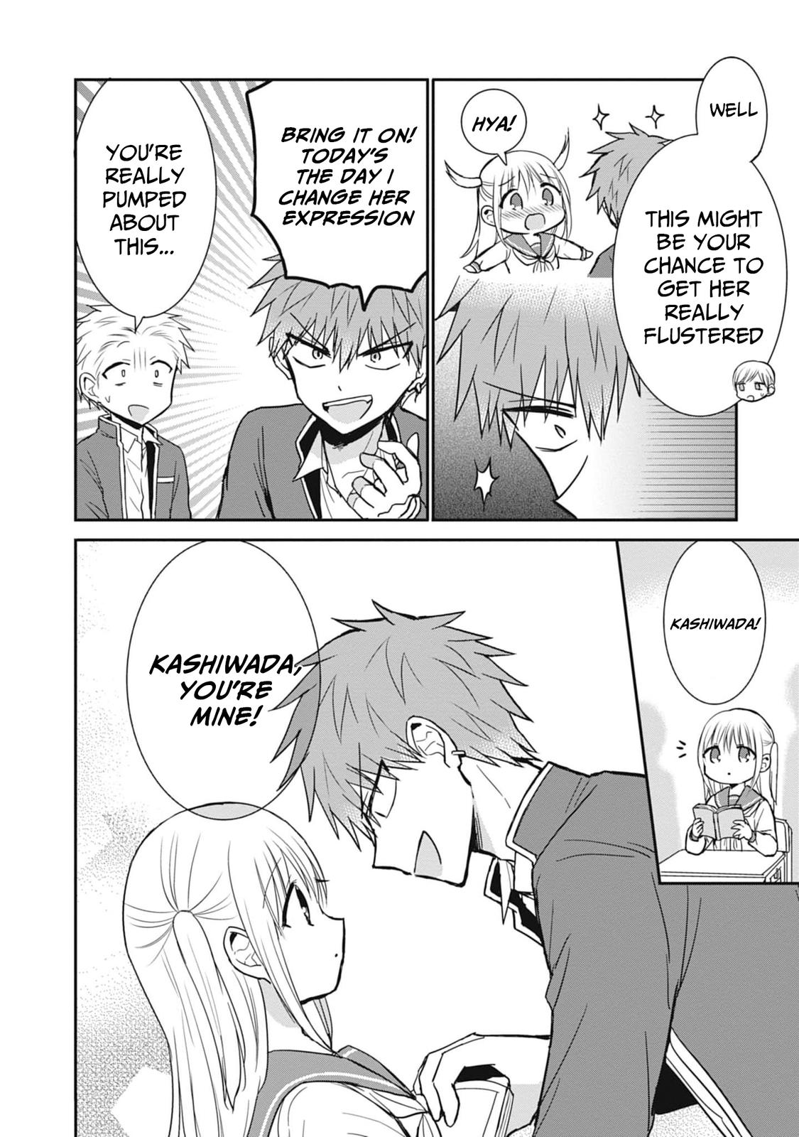 Kao ni Denai Kashiwada-san to Kao ni Deru Oota-kun Chap 79 - Next Chap 80