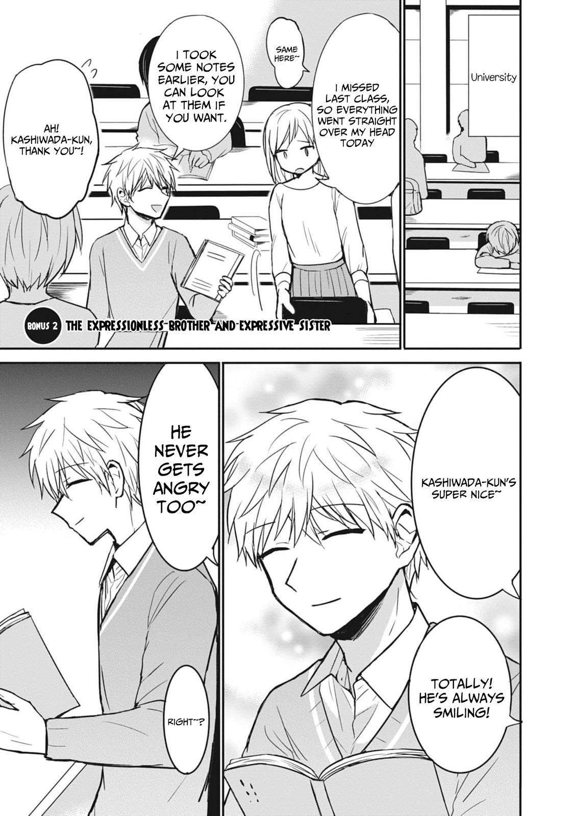 Kao ni Denai Kashiwada-san to Kao ni Deru Oota-kun Chap 79 - Next Chap 80