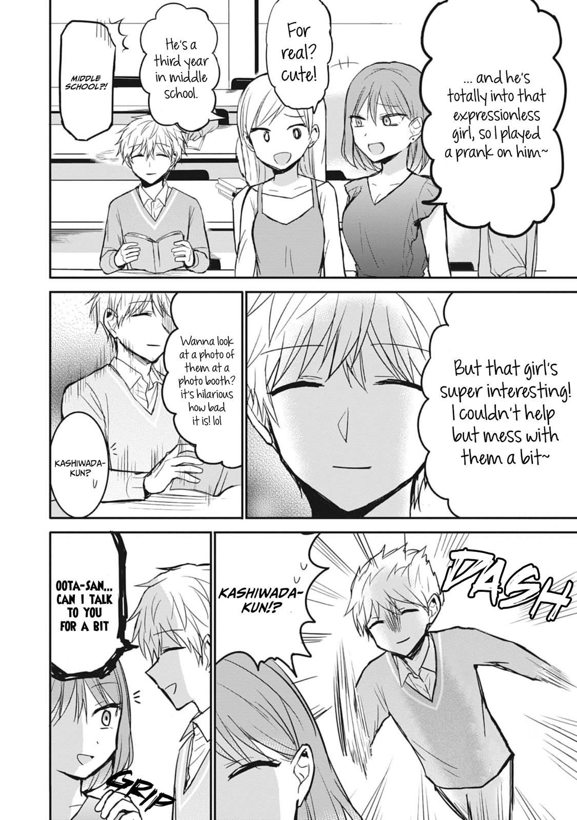 Kao ni Denai Kashiwada-san to Kao ni Deru Oota-kun Chap 79 - Next Chap 80