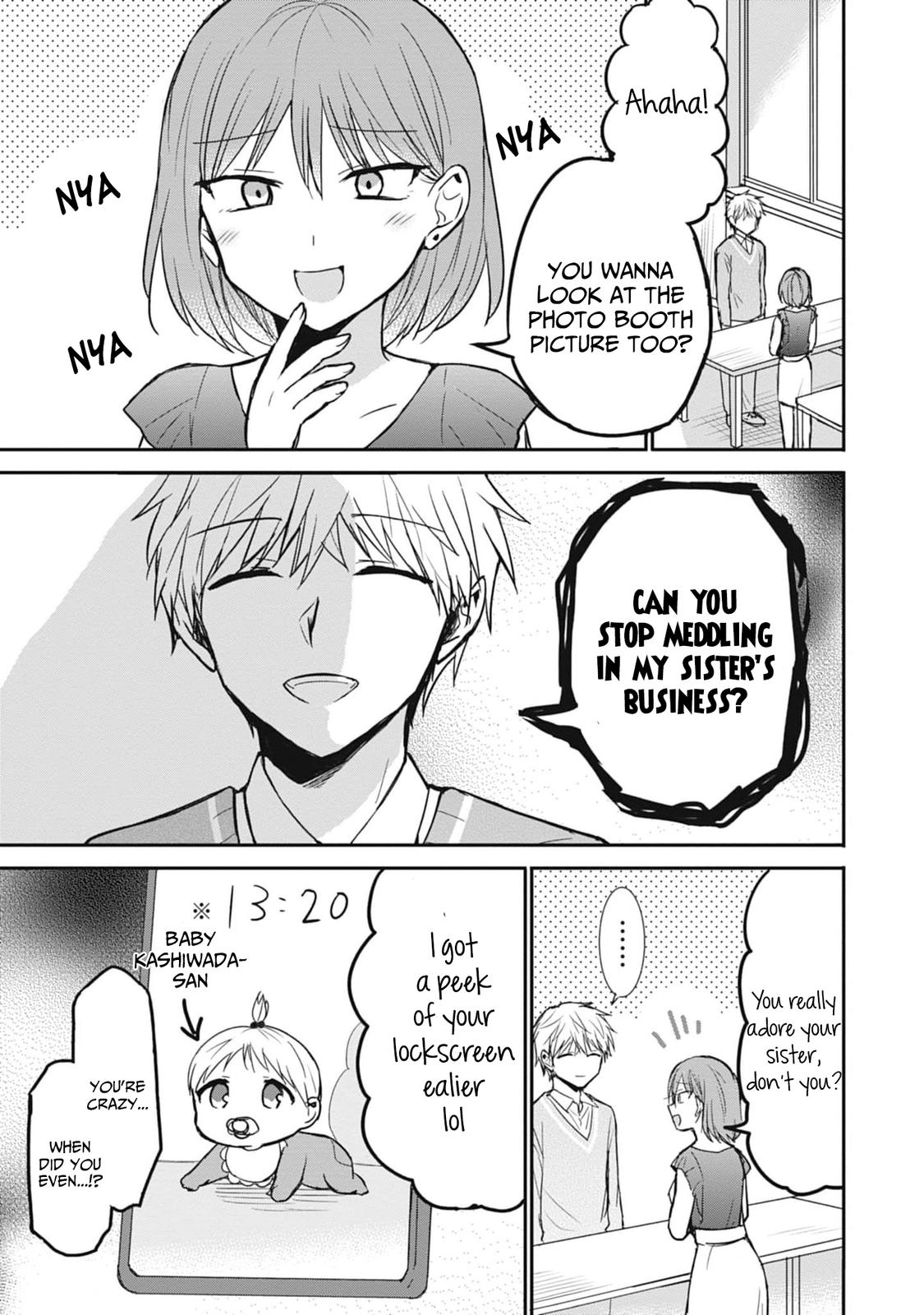 Kao ni Denai Kashiwada-san to Kao ni Deru Oota-kun Chap 79 - Next Chap 80