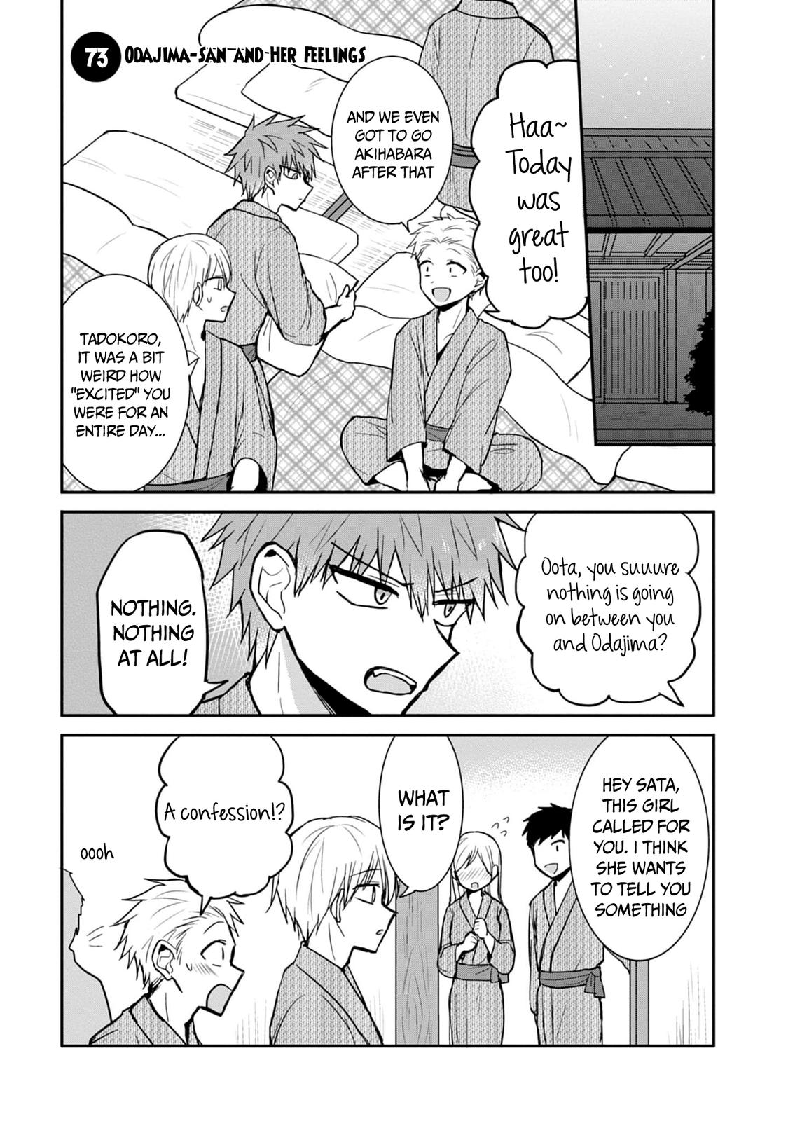 Kao ni Denai Kashiwada-san to Kao ni Deru Oota-kun Chap 73 - Next Chap 74