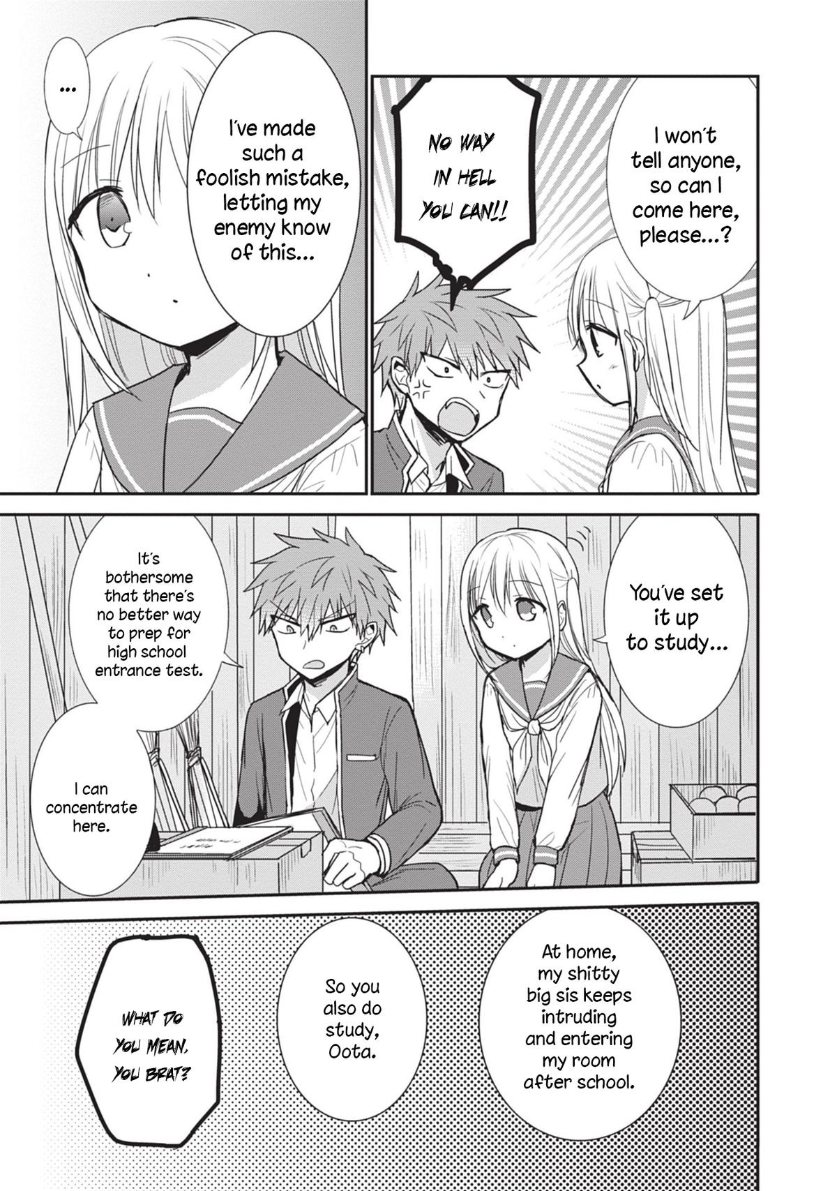 Kao ni Denai Kashiwada-san to Kao ni Deru Oota-kun Chap 87 - Next Chap 88