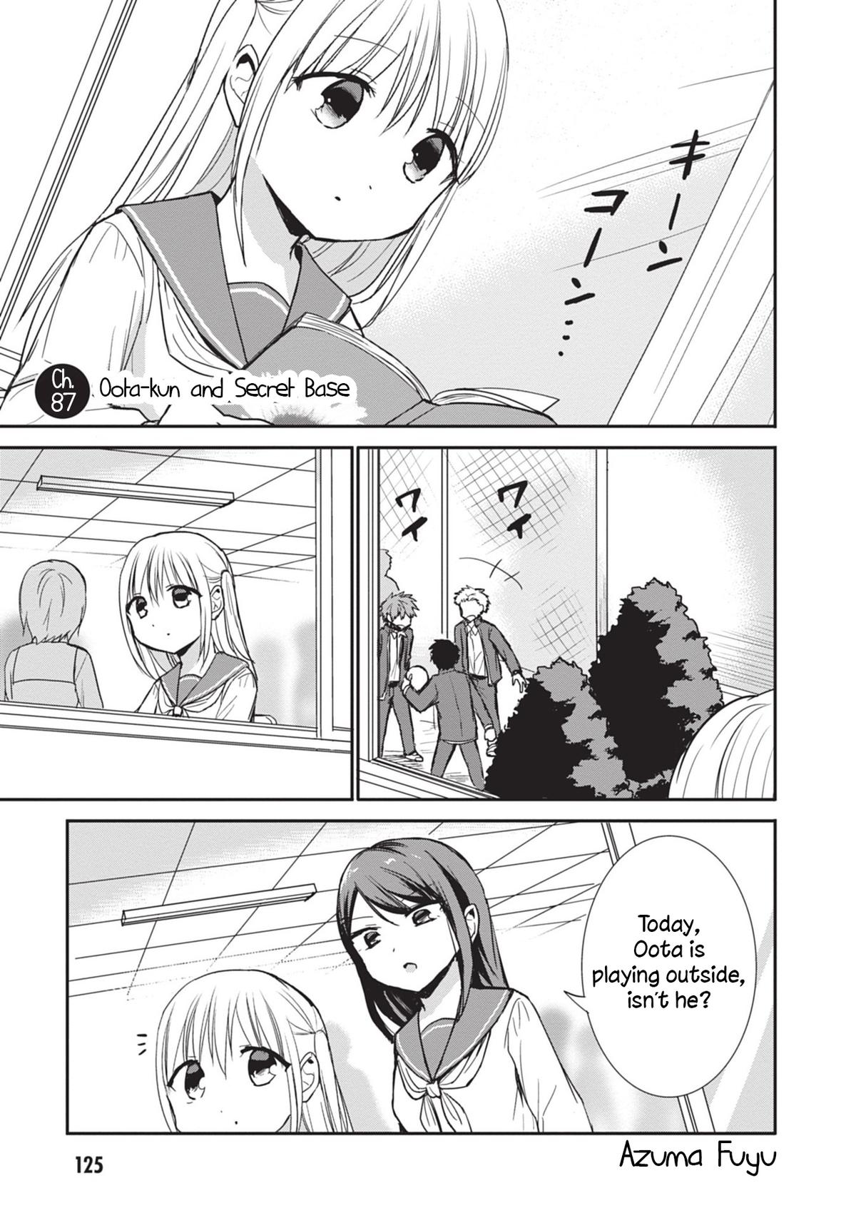 Kao ni Denai Kashiwada-san to Kao ni Deru Oota-kun Chap 87 - Next Chap 88