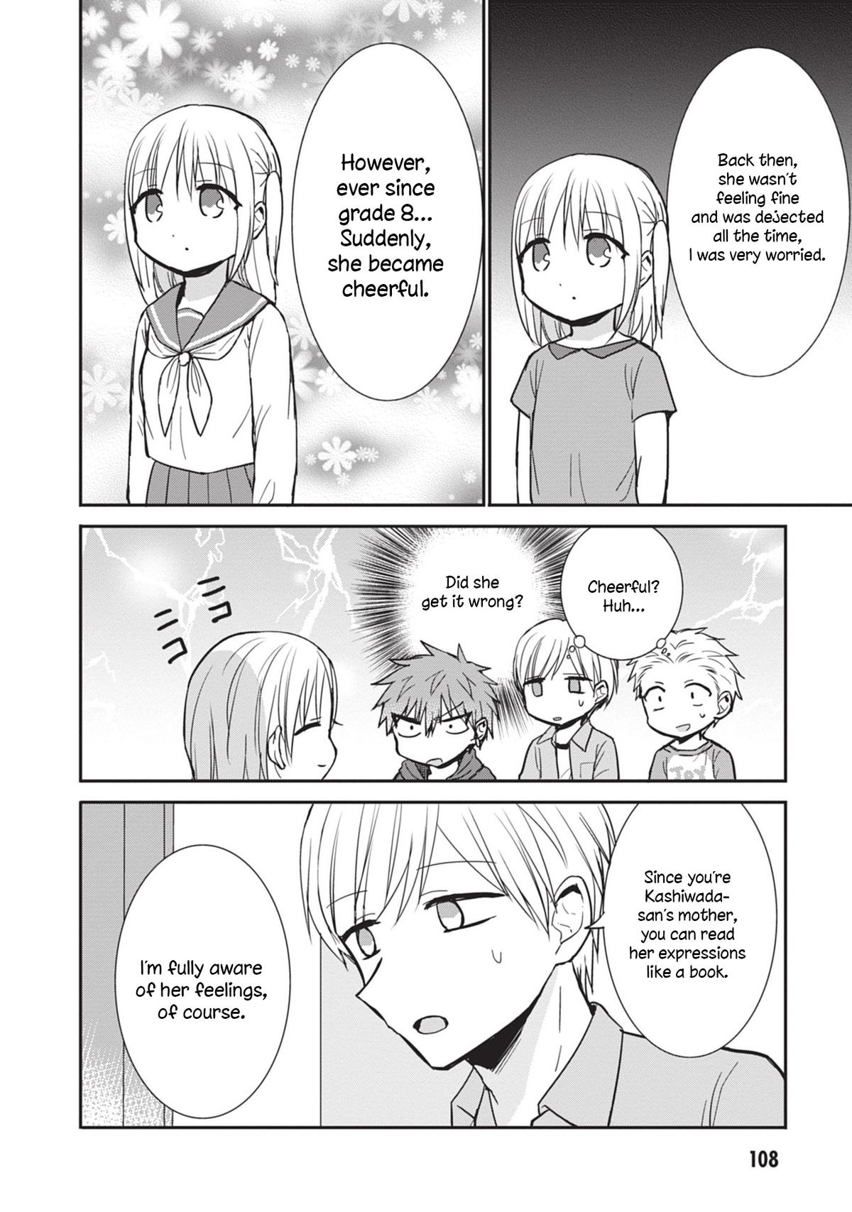 Kao ni Denai Kashiwada-san to Kao ni Deru Oota-kun Chap 85 - Next Chap 86