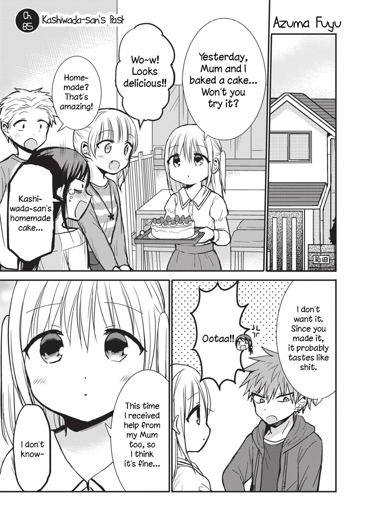 Kao ni Denai Kashiwada-san to Kao ni Deru Oota-kun Chap 85 - Next Chap 86