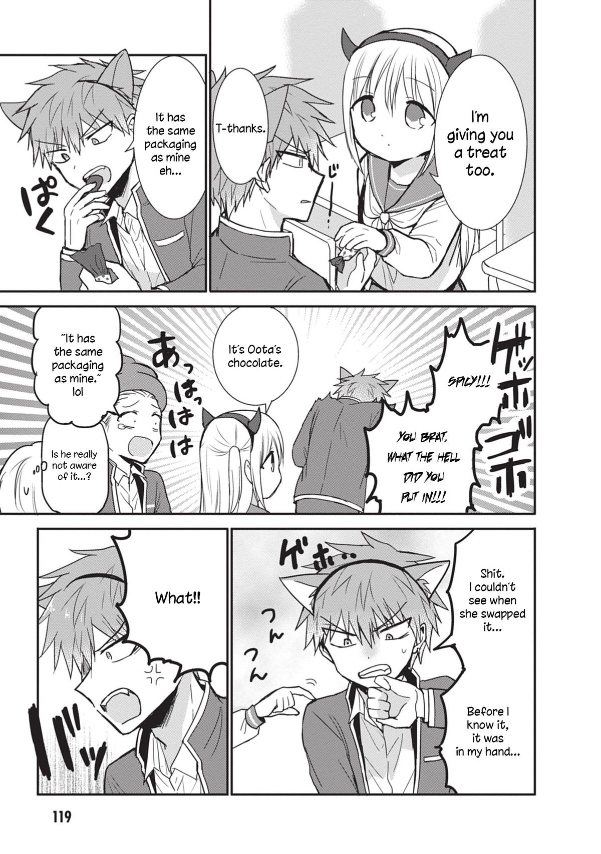 Kao ni Denai Kashiwada-san to Kao ni Deru Oota-kun Chap 86 - Next Chap 87