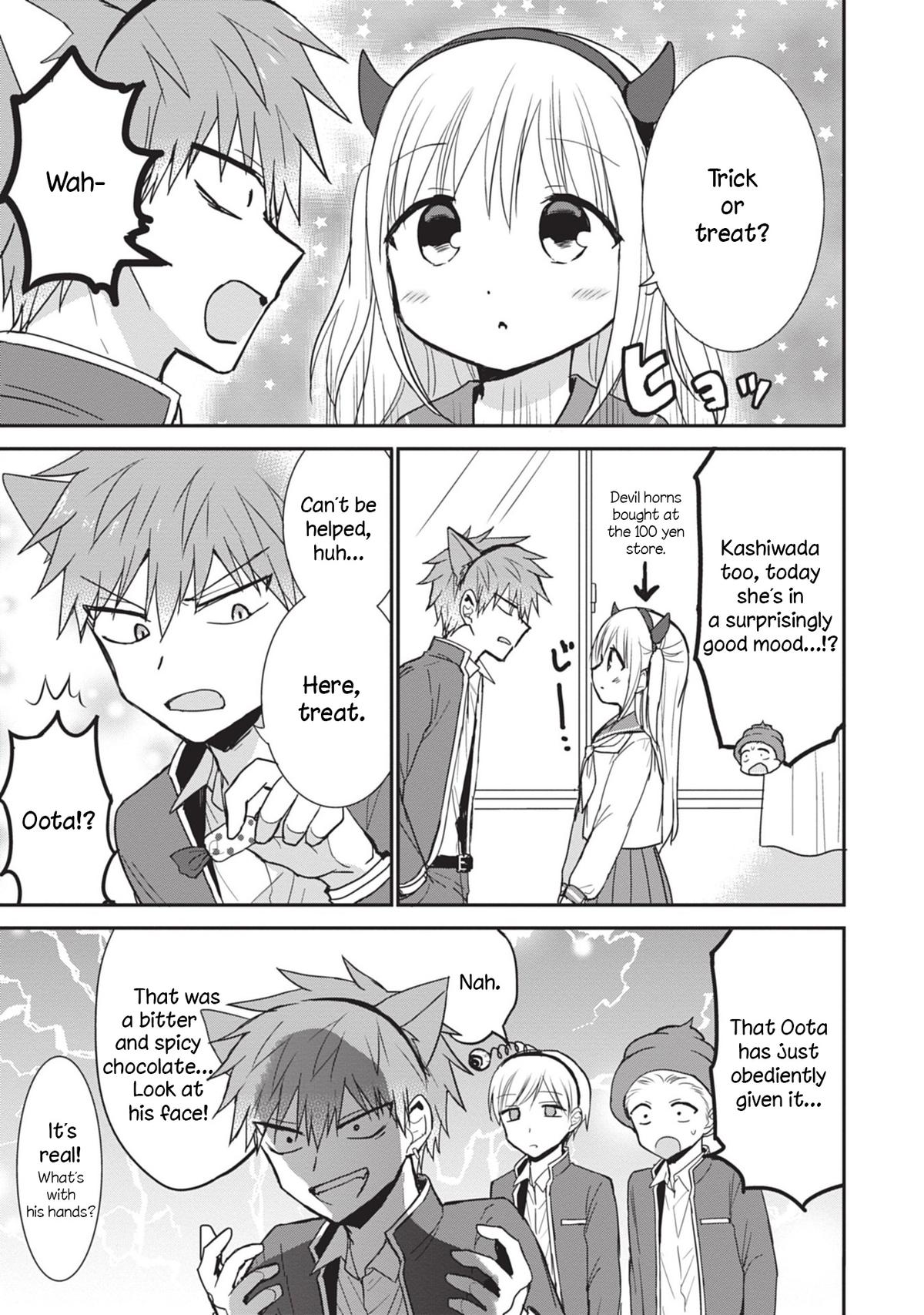 Kao ni Denai Kashiwada-san to Kao ni Deru Oota-kun Chap 86 - Next Chap 87