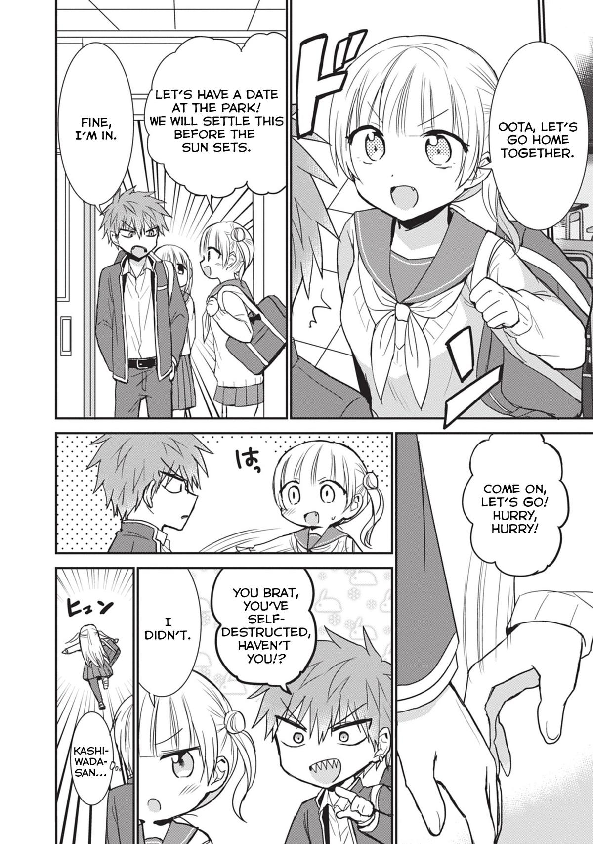 Kao ni Denai Kashiwada-san to Kao ni Deru Oota-kun Chap 89 - Next Chap 90
