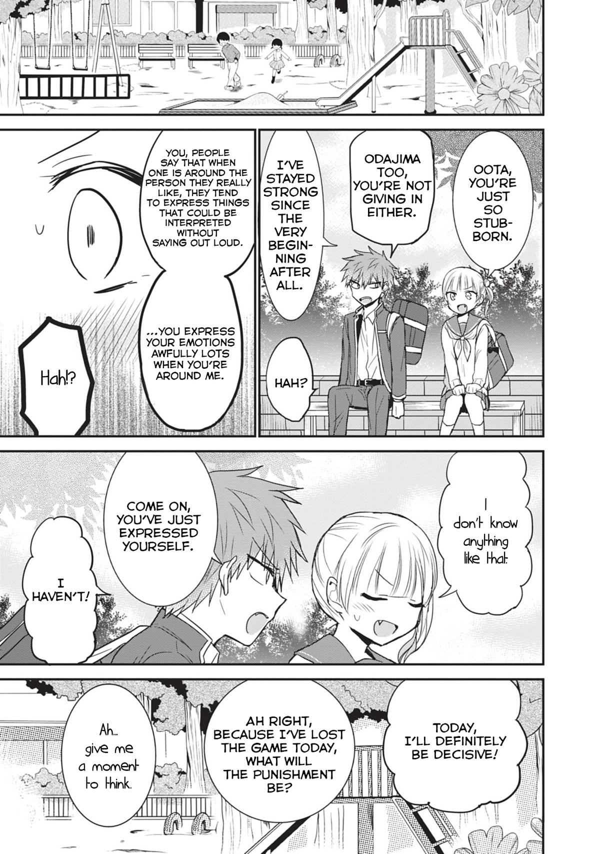 Kao ni Denai Kashiwada-san to Kao ni Deru Oota-kun Chap 89 - Next Chap 90