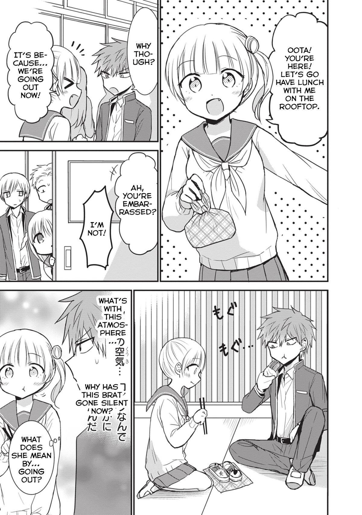 Kao ni Denai Kashiwada-san to Kao ni Deru Oota-kun Chap 89 - Next Chap 90