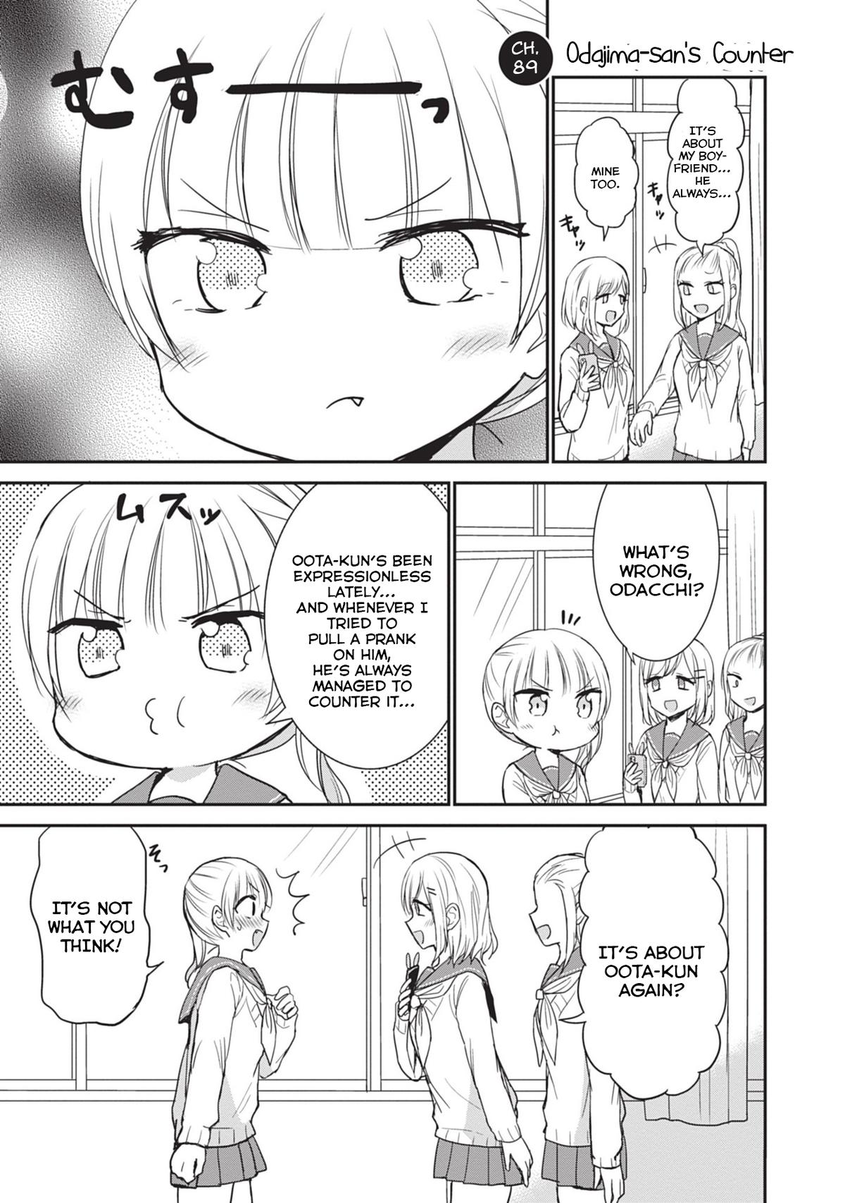 Kao ni Denai Kashiwada-san to Kao ni Deru Oota-kun Chap 89 - Next Chap 90