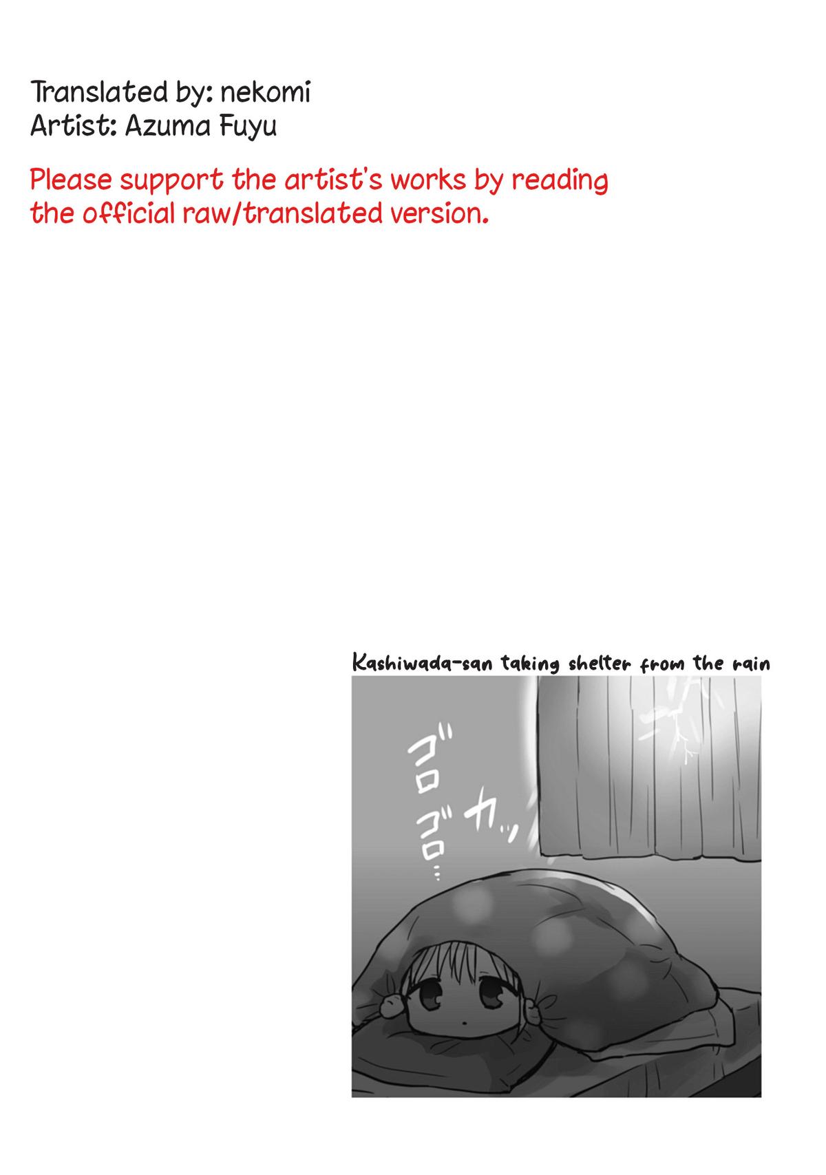 Kao ni Denai Kashiwada-san to Kao ni Deru Oota-kun Chap 80 - Next Chap 81