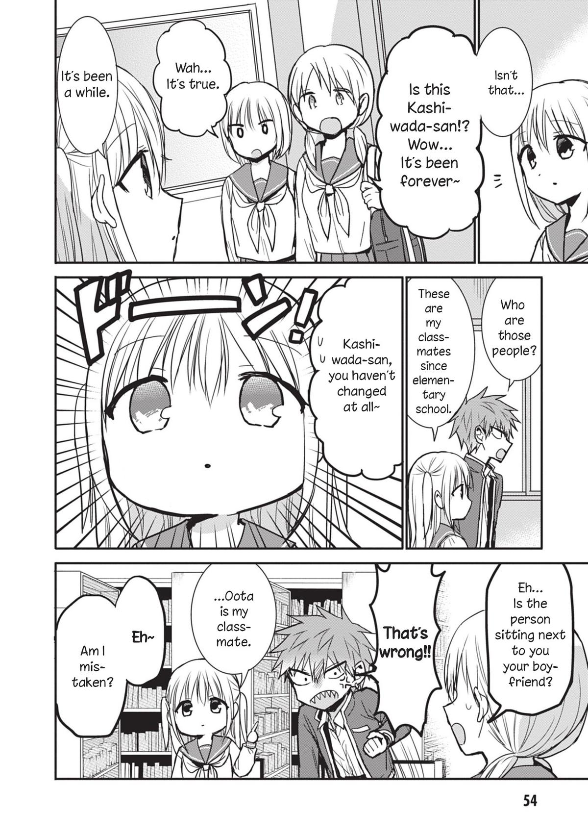 Kao ni Denai Kashiwada-san to Kao ni Deru Oota-kun Chap 80 - Next Chap 81