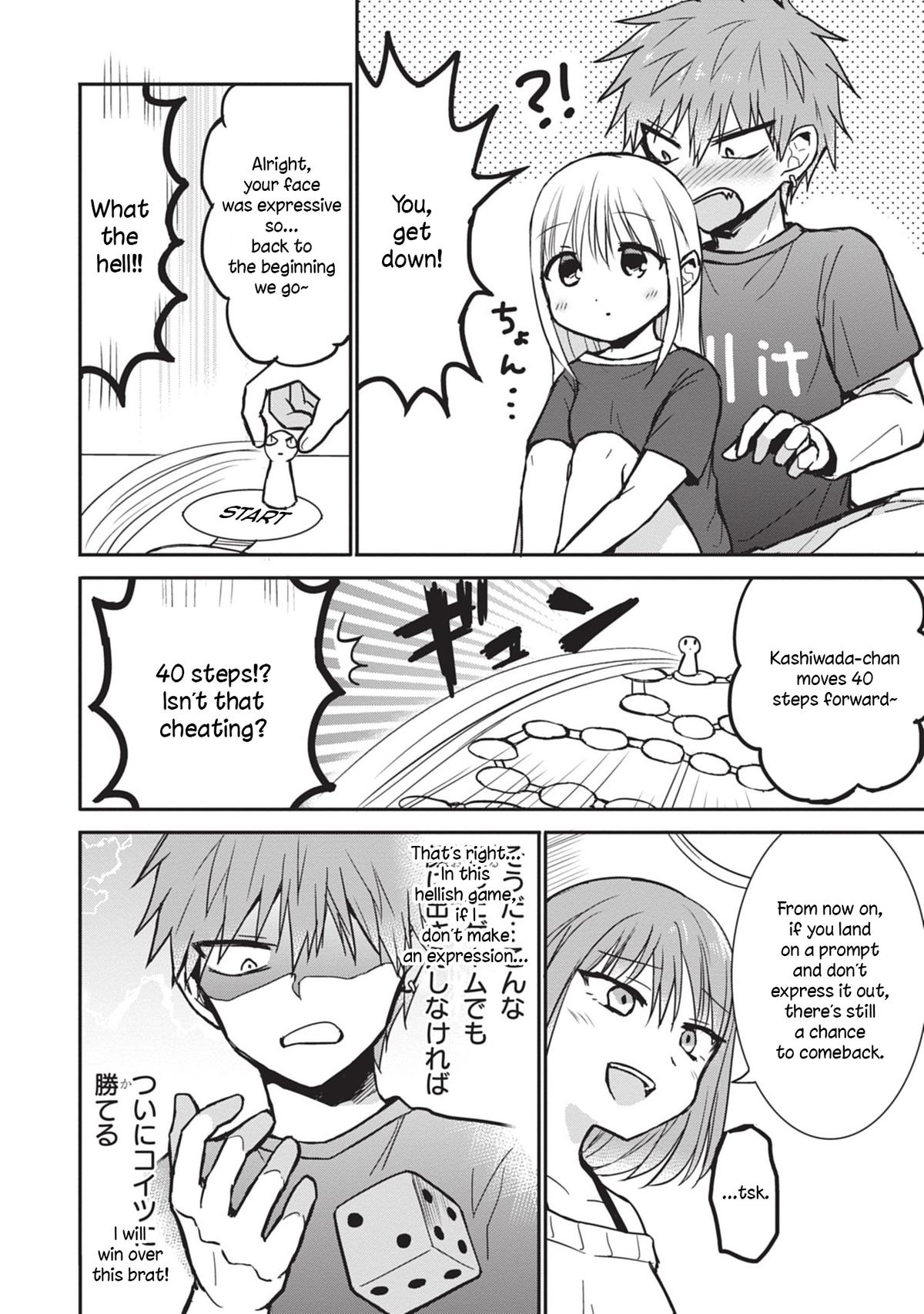 Kao ni Denai Kashiwada-san to Kao ni Deru Oota-kun Chap 82 - Next Chap 83