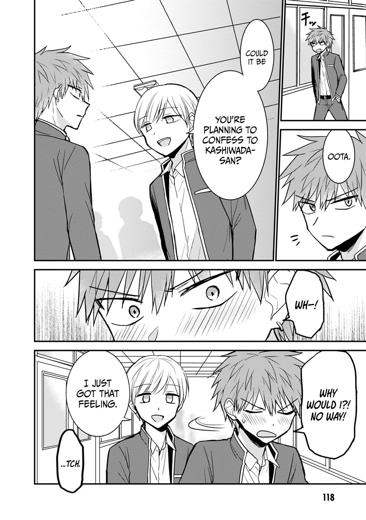 Kao ni Denai Kashiwada-san to Kao ni Deru Oota-kun Chap 97 - Next Chap 98