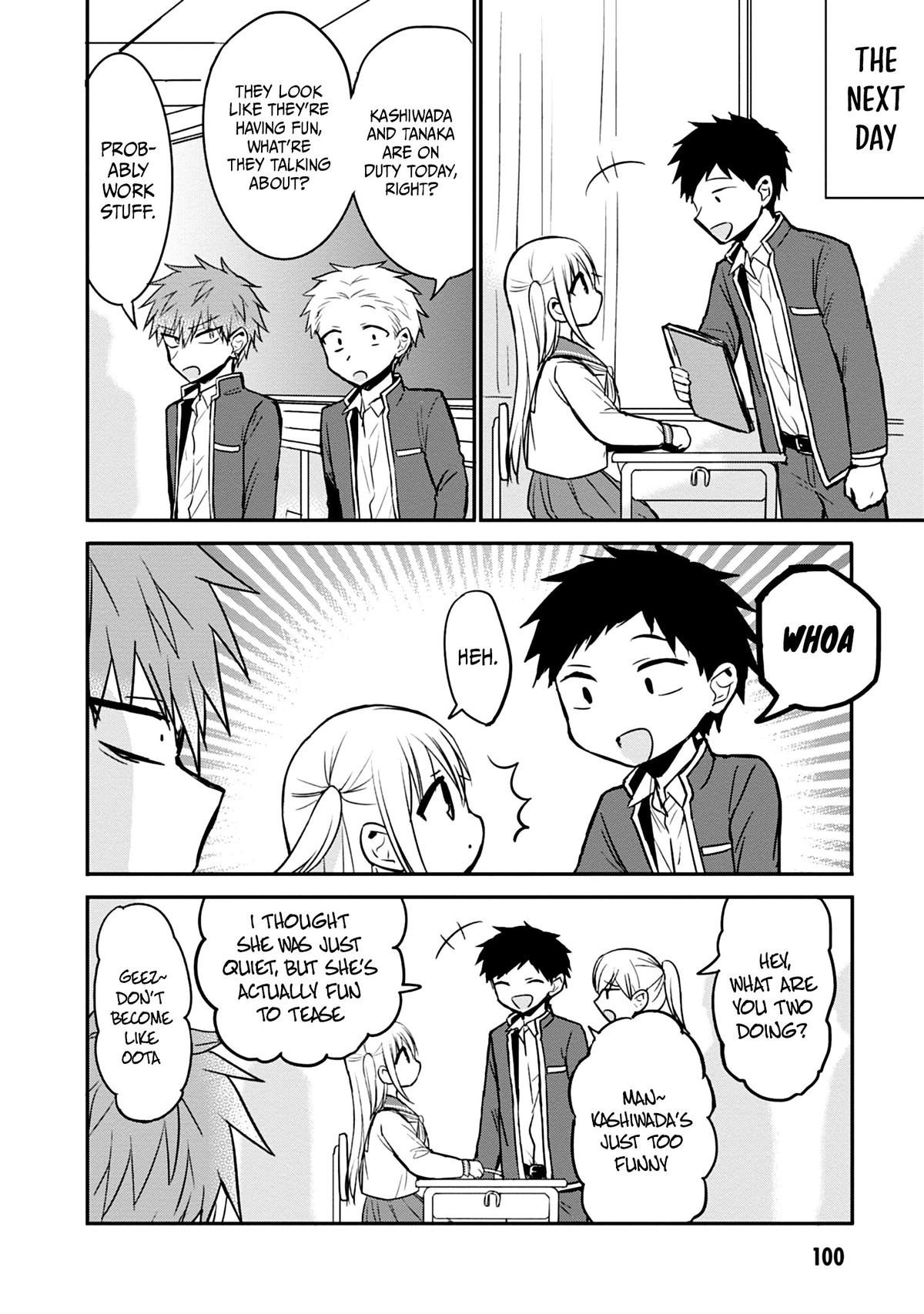 Kao ni Denai Kashiwada-san to Kao ni Deru Oota-kun Chap 95 - Next Chap 96