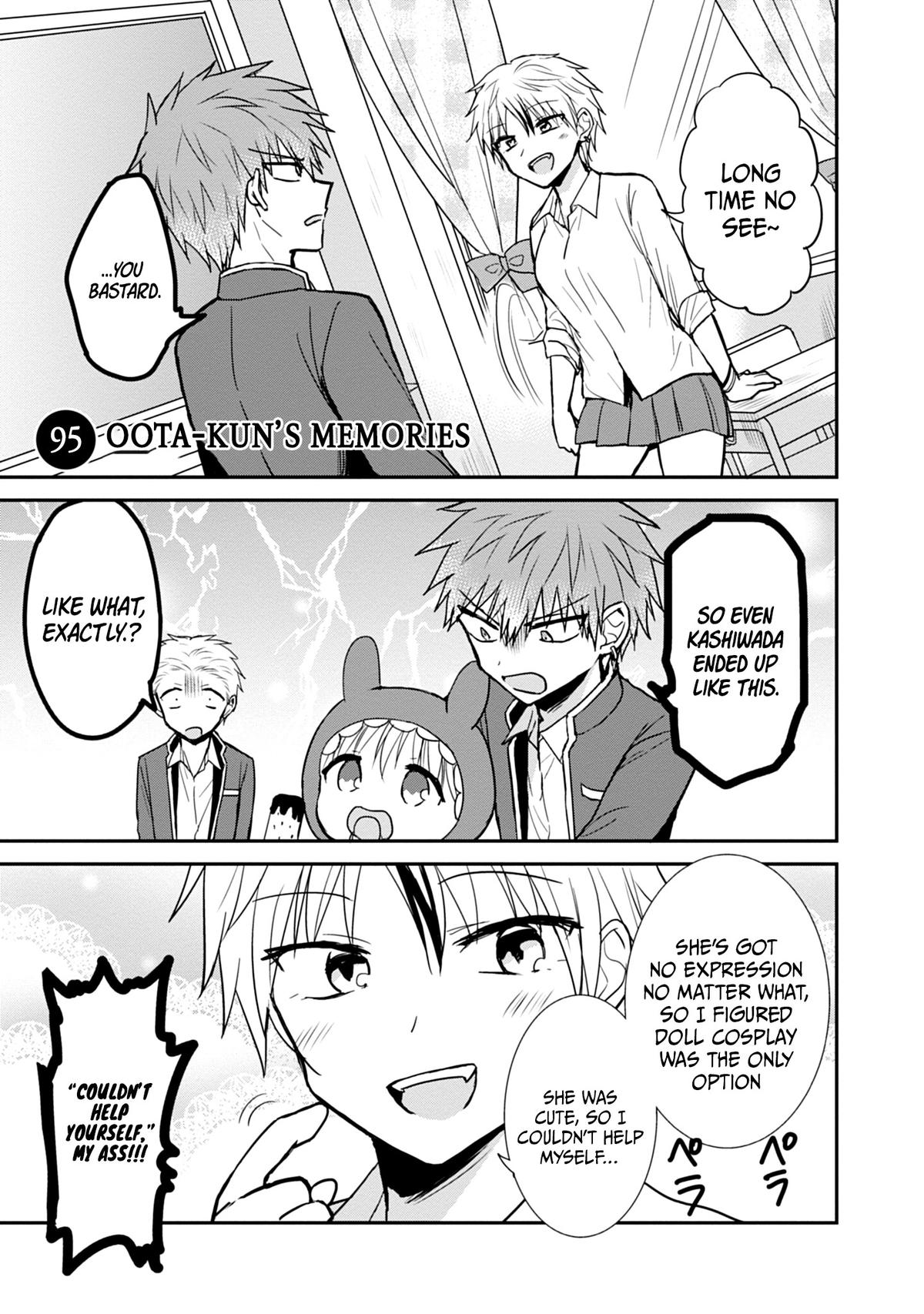Kao ni Denai Kashiwada-san to Kao ni Deru Oota-kun Chap 95 - Next Chap 96