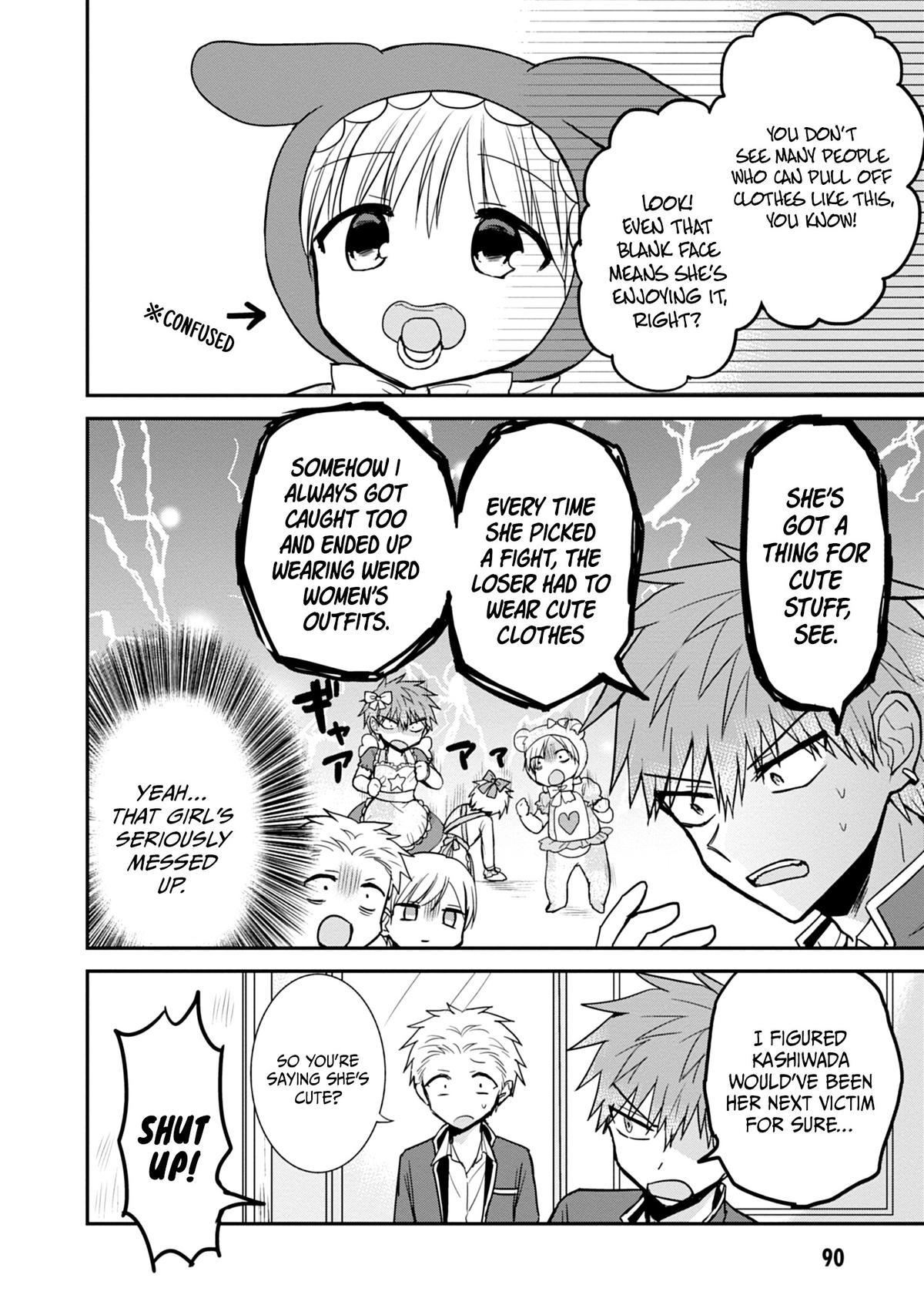 Kao ni Denai Kashiwada-san to Kao ni Deru Oota-kun Chap 95 - Next Chap 96