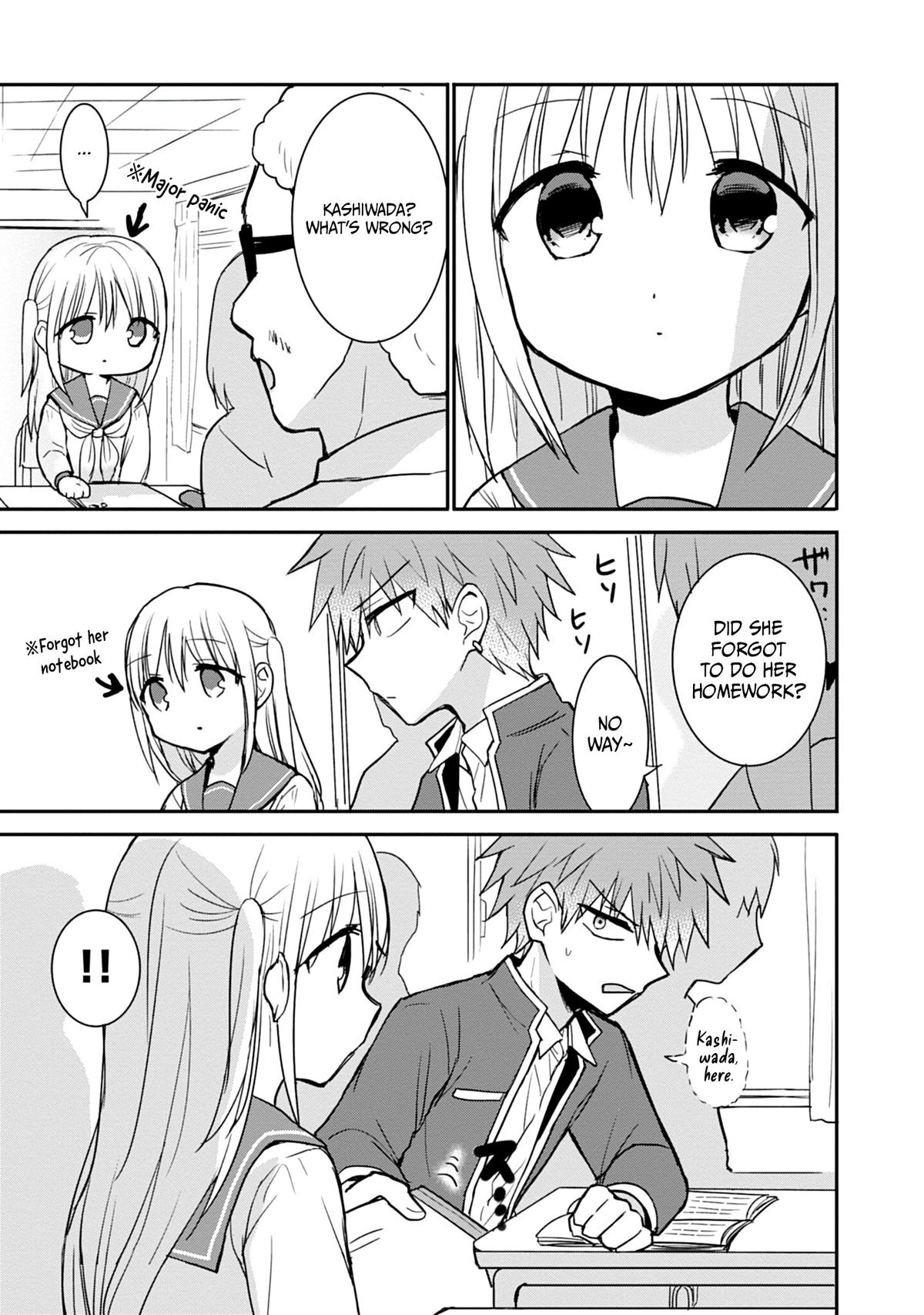 Kao ni Denai Kashiwada-san to Kao ni Deru Oota-kun Chap 96 - Next Chap 97