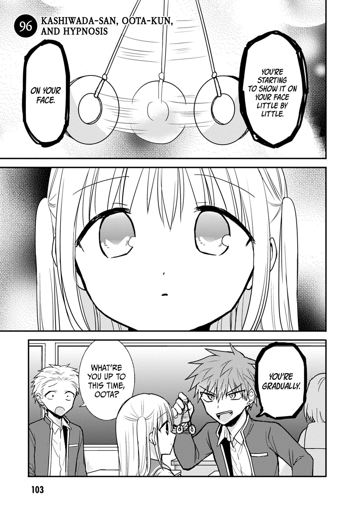 Kao ni Denai Kashiwada-san to Kao ni Deru Oota-kun Chap 96 - Next Chap 97