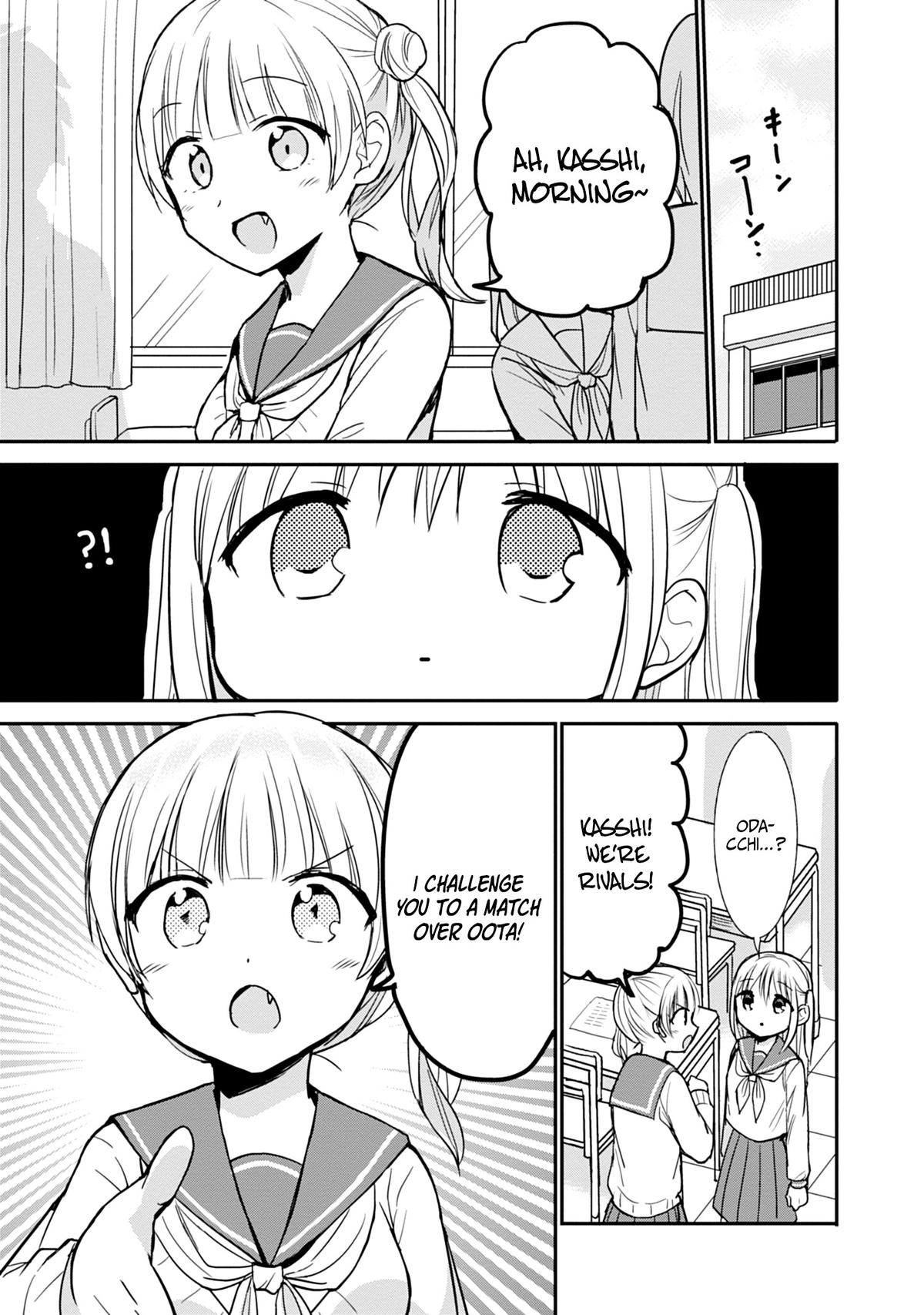 Kao ni Denai Kashiwada-san to Kao ni Deru Oota-kun Chap 98 - Next Chap 99