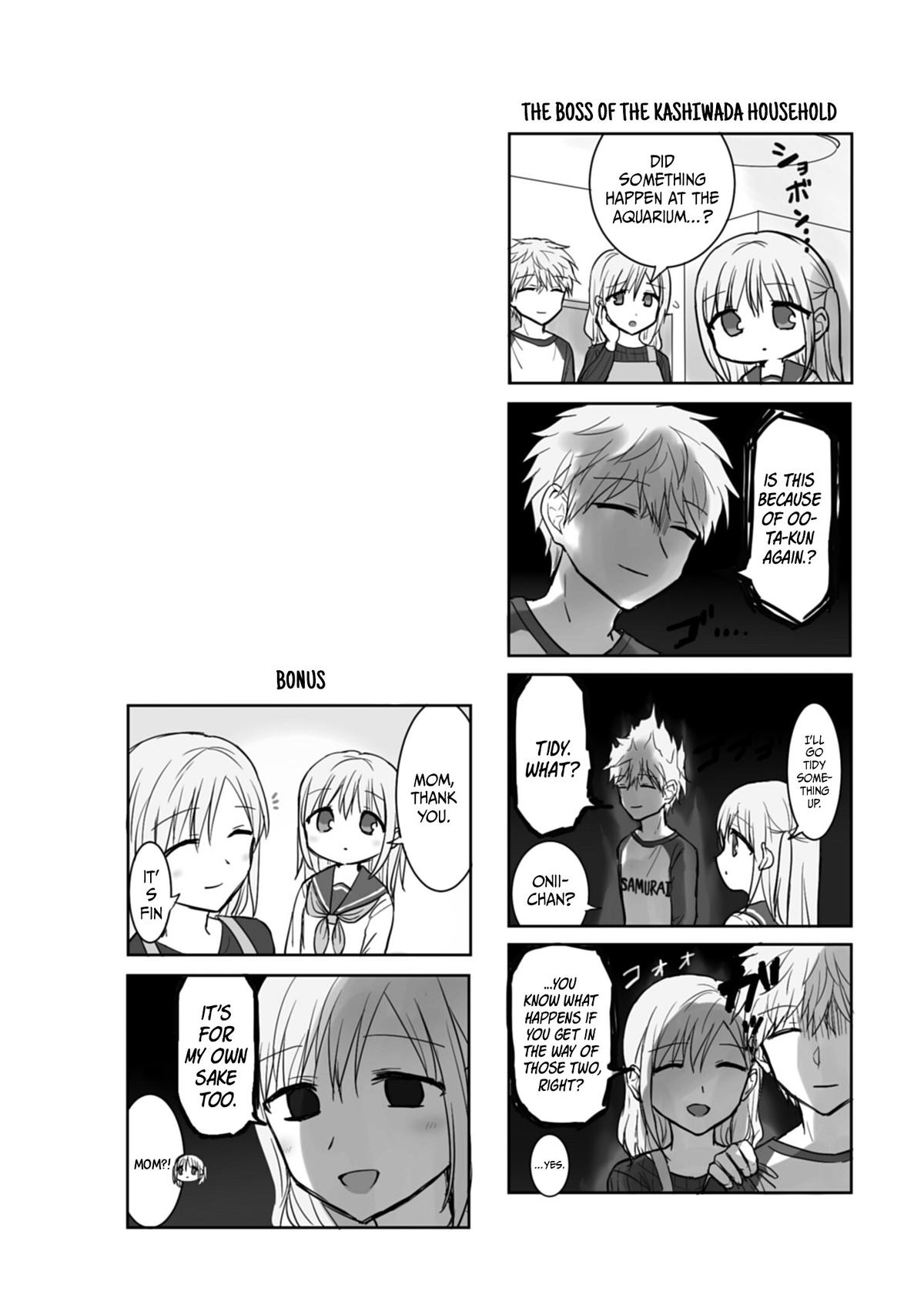 Kao ni Denai Kashiwada-san to Kao ni Deru Oota-kun Chap 98 - Next Chap 99